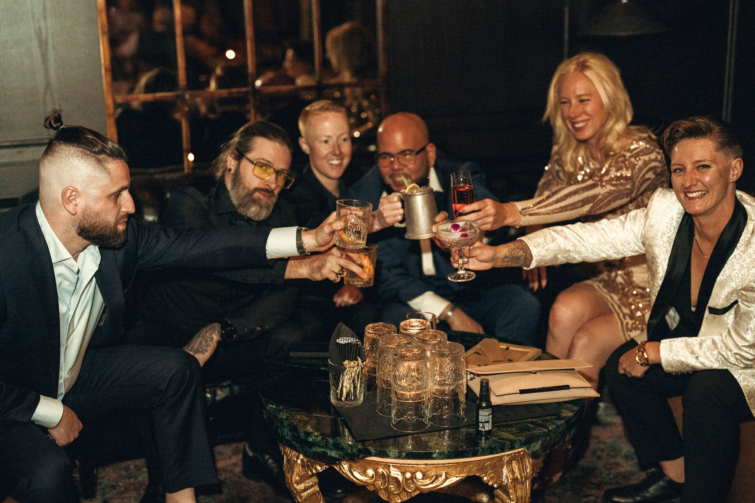 Christina’s bachelor party. Wedding & elopement photographer Viktoriya Kravtsov. Las Vegas