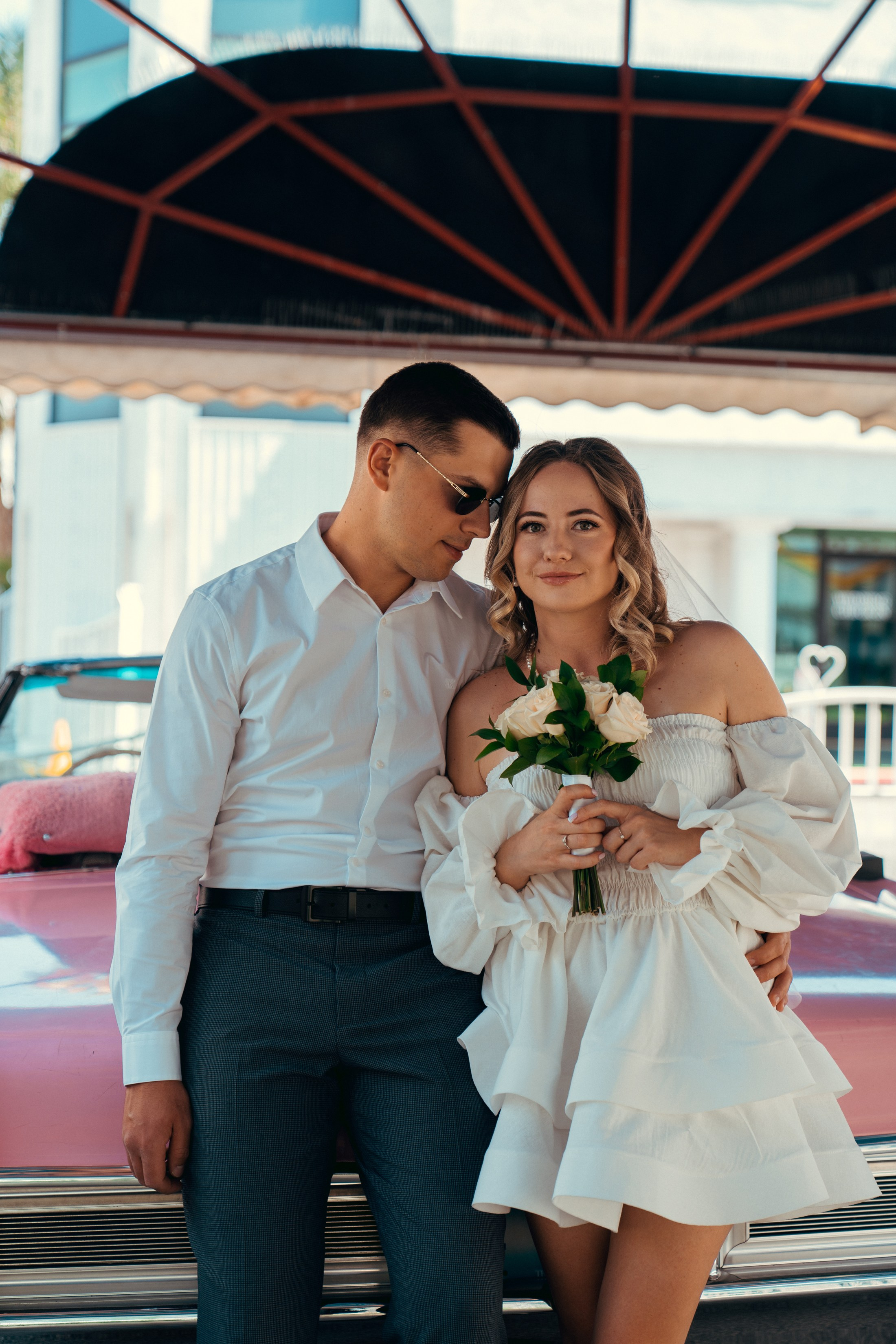 Iryna&Roman. Wedding & elopement photographer Viktoriya Kravtsov. Las Vegas