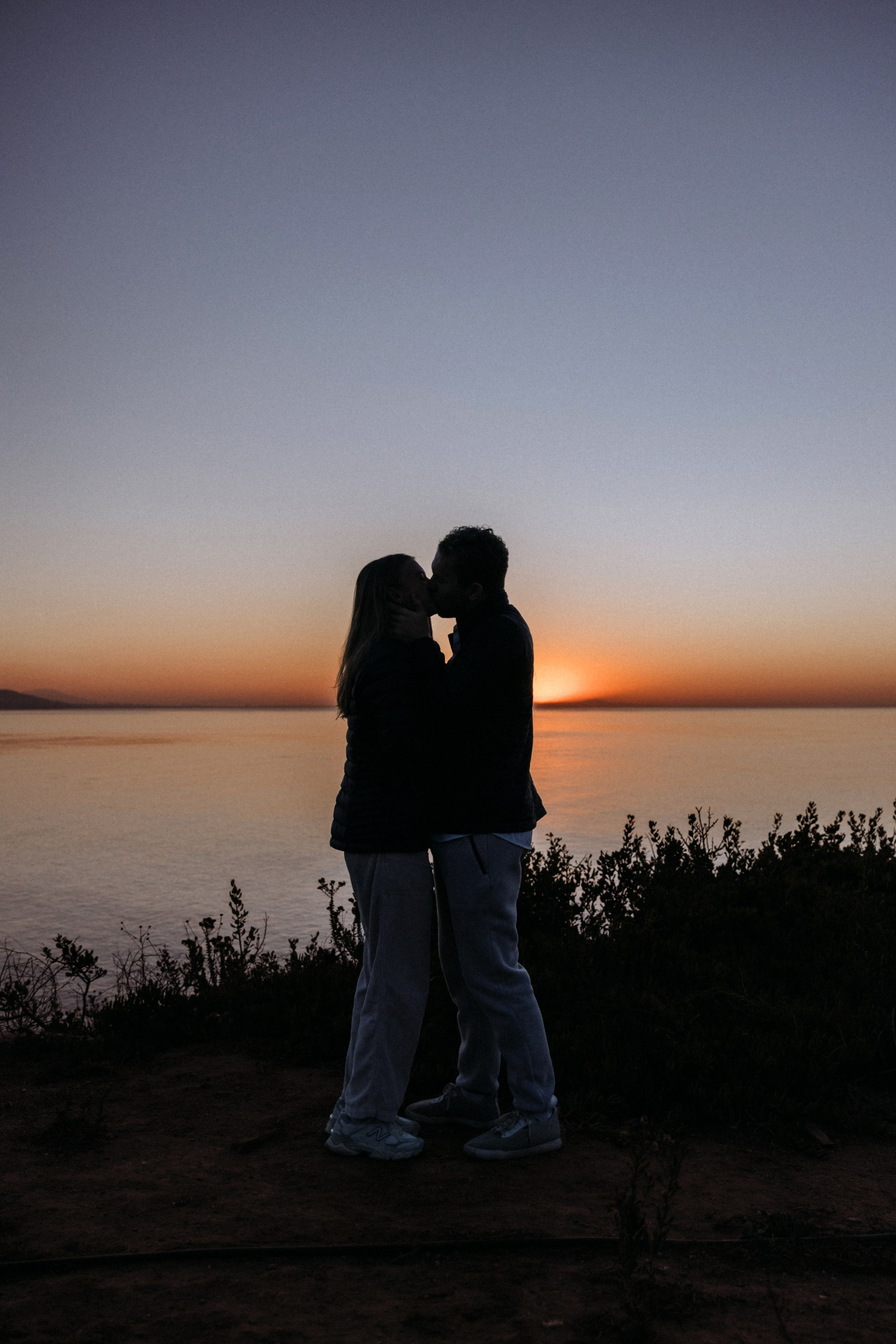 Surprise Proposal at Sunrise at Point Dume, Malibu | Taya Frank. Southern California Family and Couple Photographer