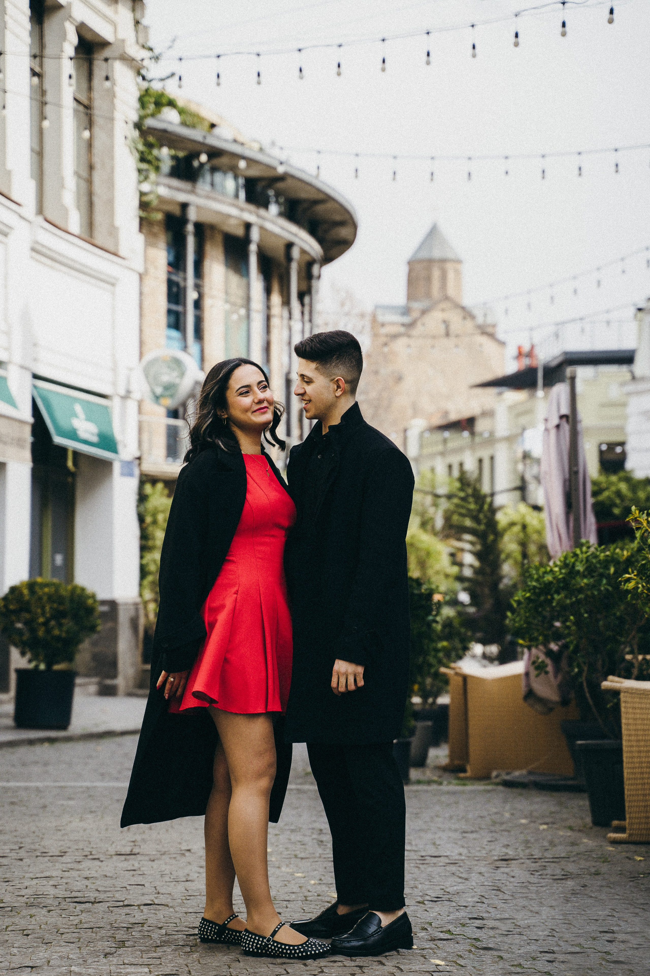 Girl in red. Photographer and travel-blogger Aleksandra Gritsenko