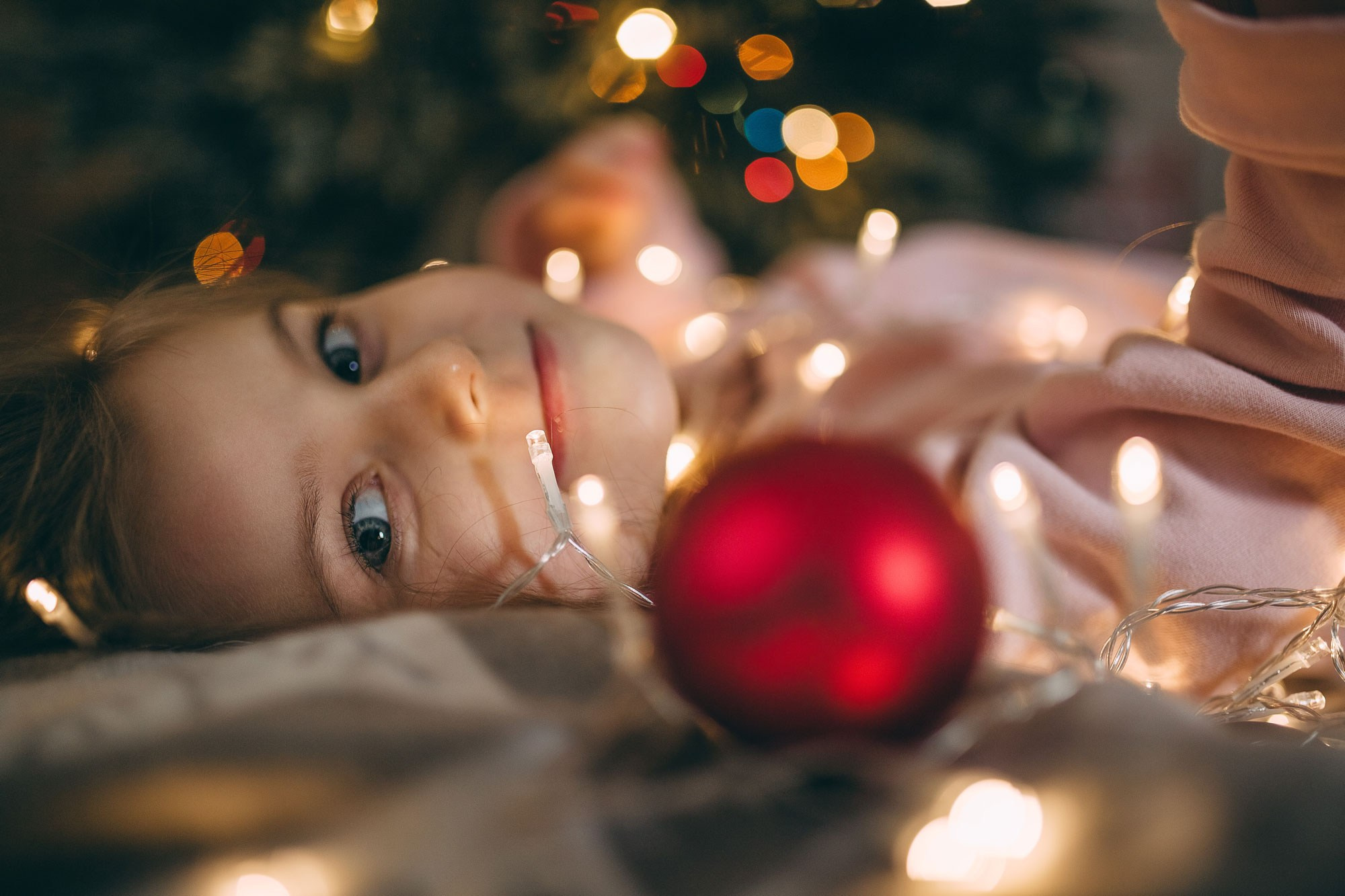 Рождественская фотосессия дома. Fotogrāfs Rīgā — Katerina Gordik