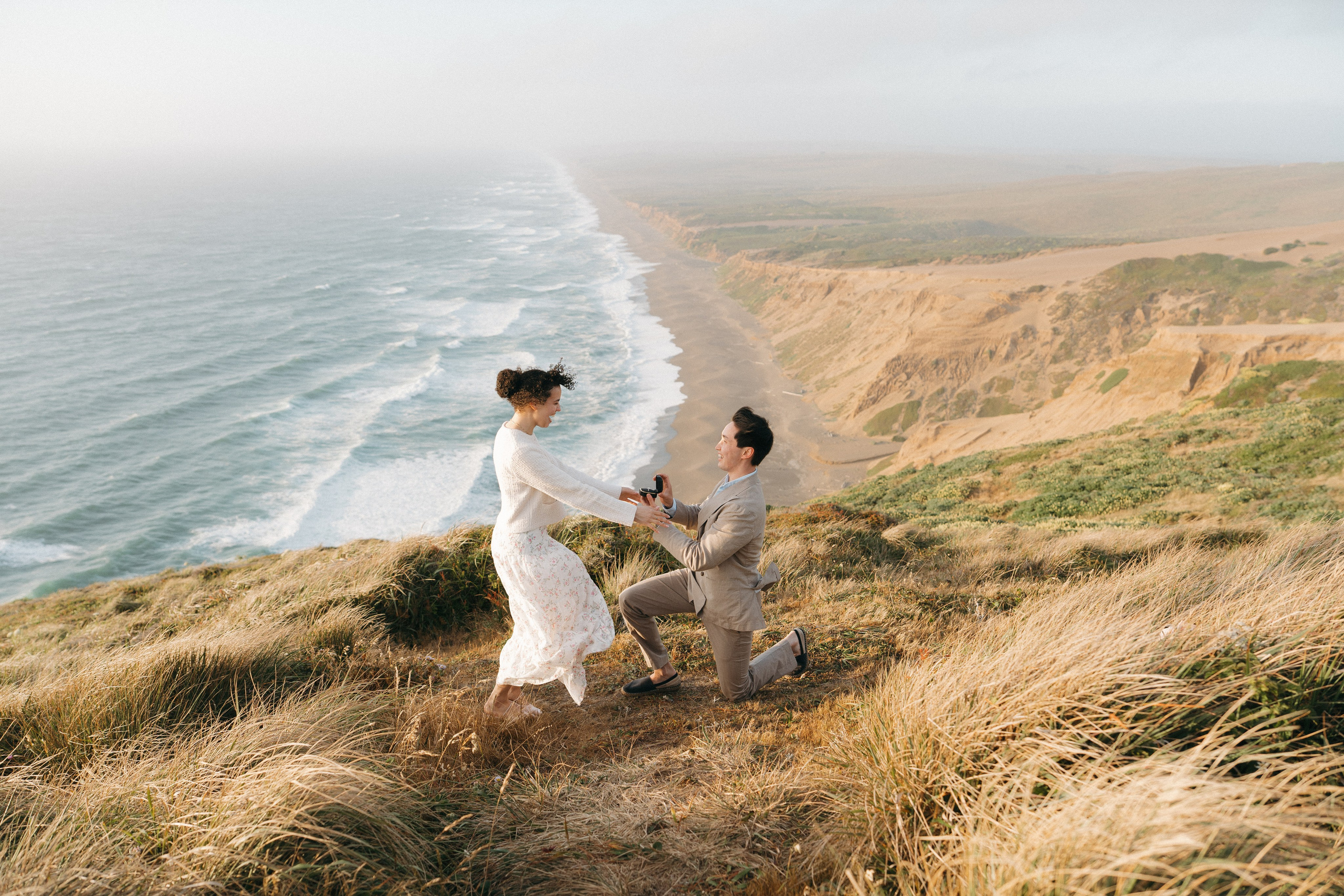 She Said Yes at Point Reyes!. Soulo Photography | San Francisco Bay Area Based Photographer