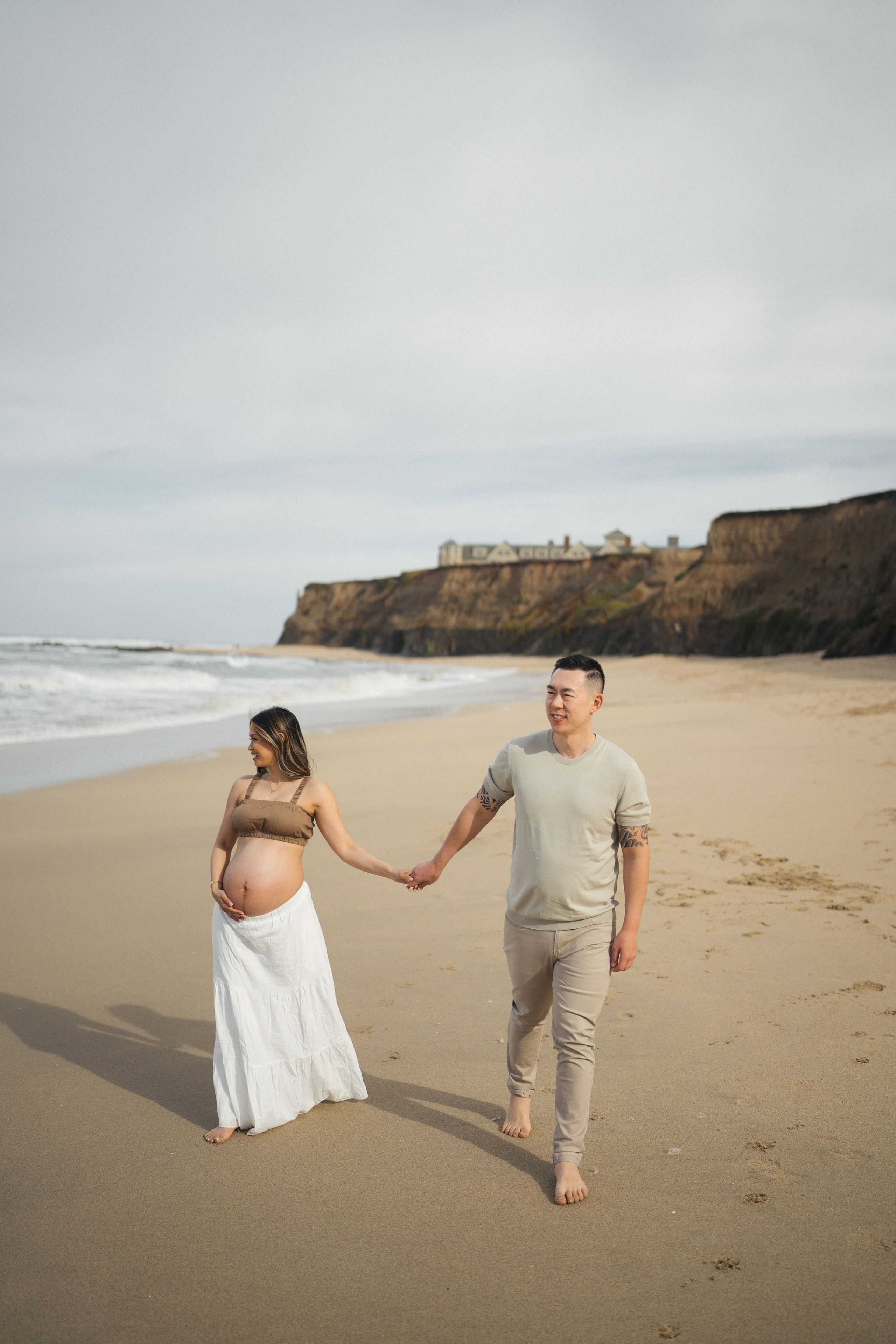 Lynh’s Maternity Session at Half Moon Bay. Soulo Photography | San Francisco Bay Area Based Photographer