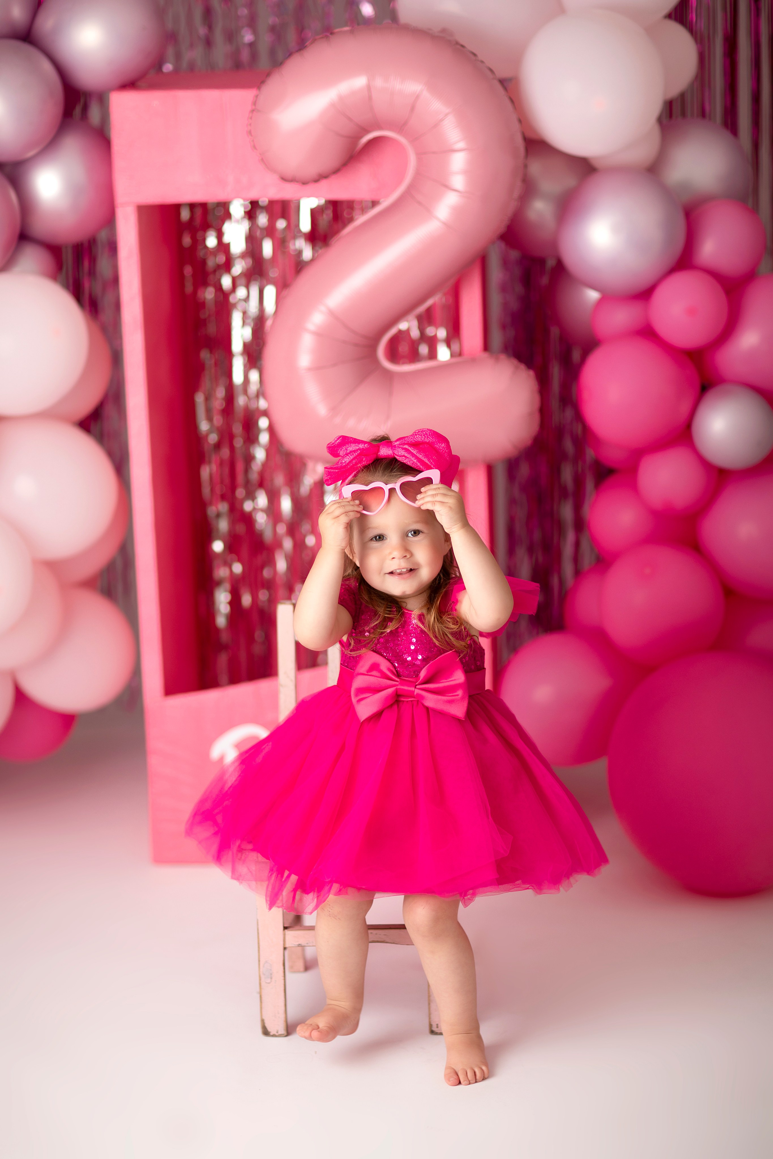 Mini-fotografering i Barbie-stil för flickor från 1 till 6 år. Axlundphotography.se