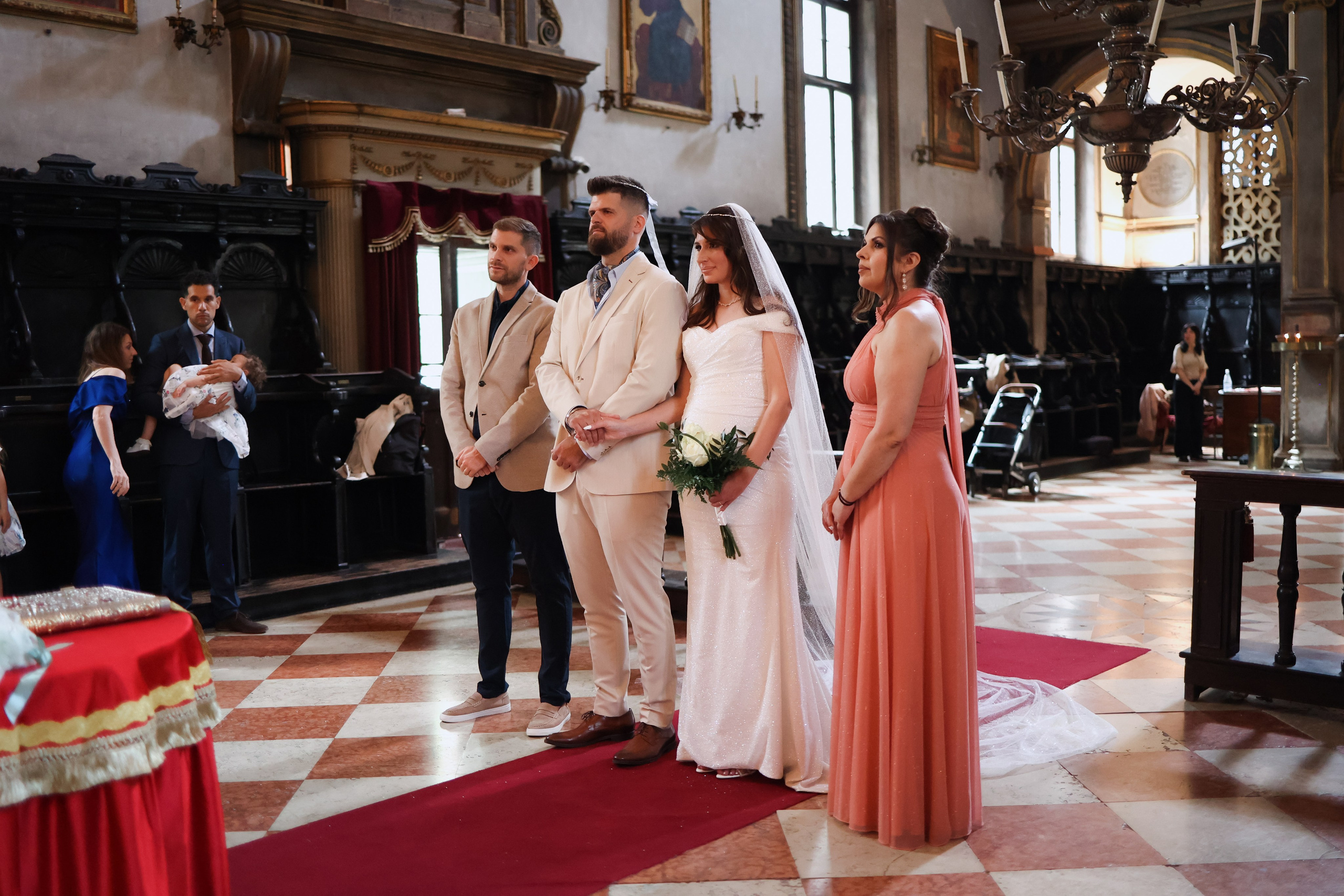 Greek wedding in Venice. Photographer in Venice, Viktoria Antonova