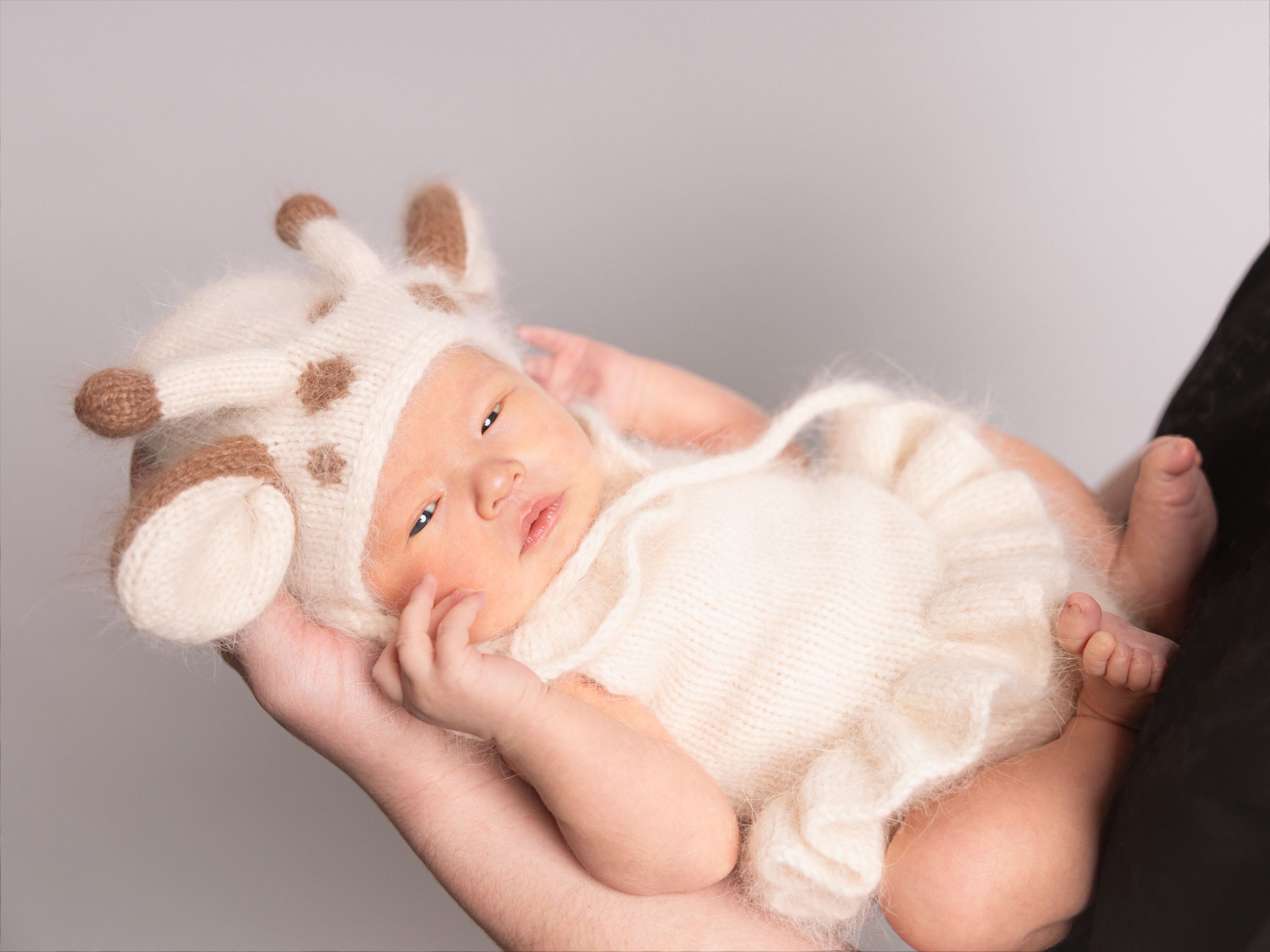 Ateliér v Písku připravený pro novorozenecké focení se speciálním vybavením