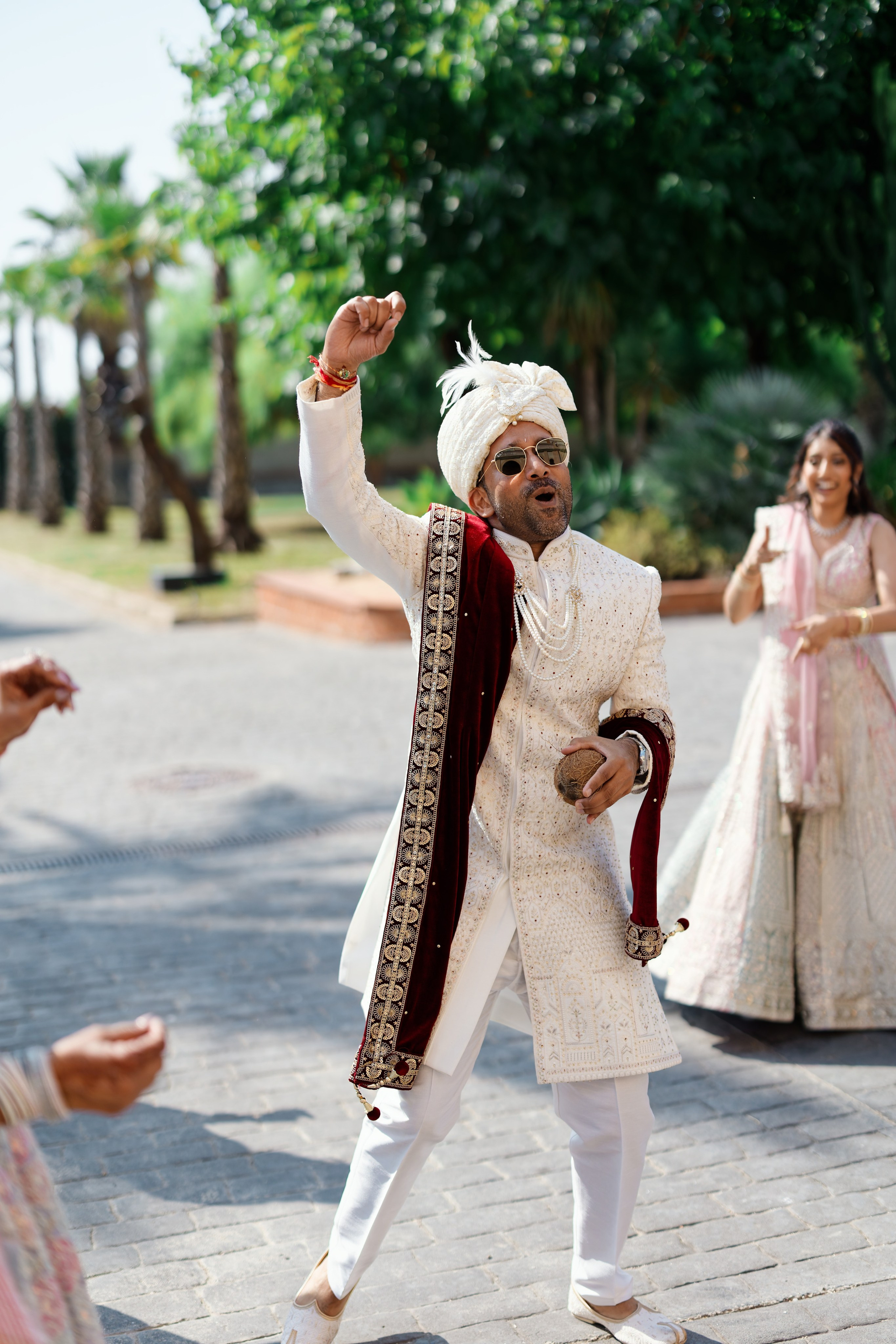 Indian wedding at Gran Villa Rosa, Barcelona