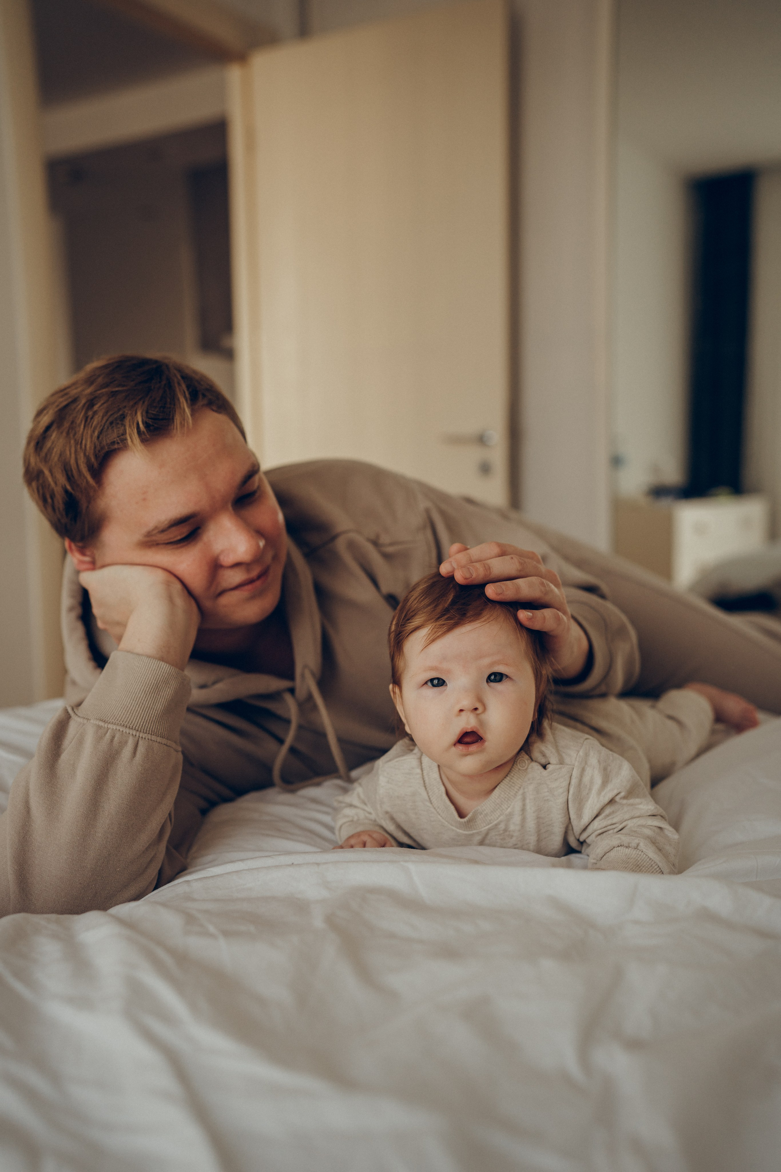 Семейная с младенцем. Фотограф Москва Ларина Юлия