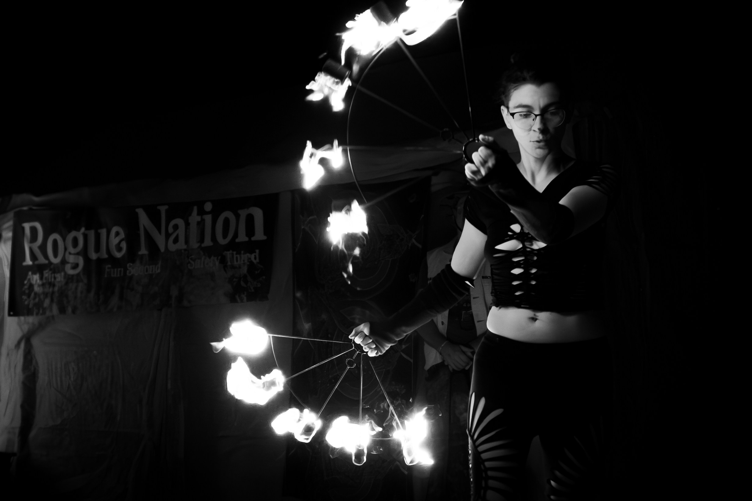 BURNING MAN 2024. Reportage concert portrait photography in the San Francisco Bay Area