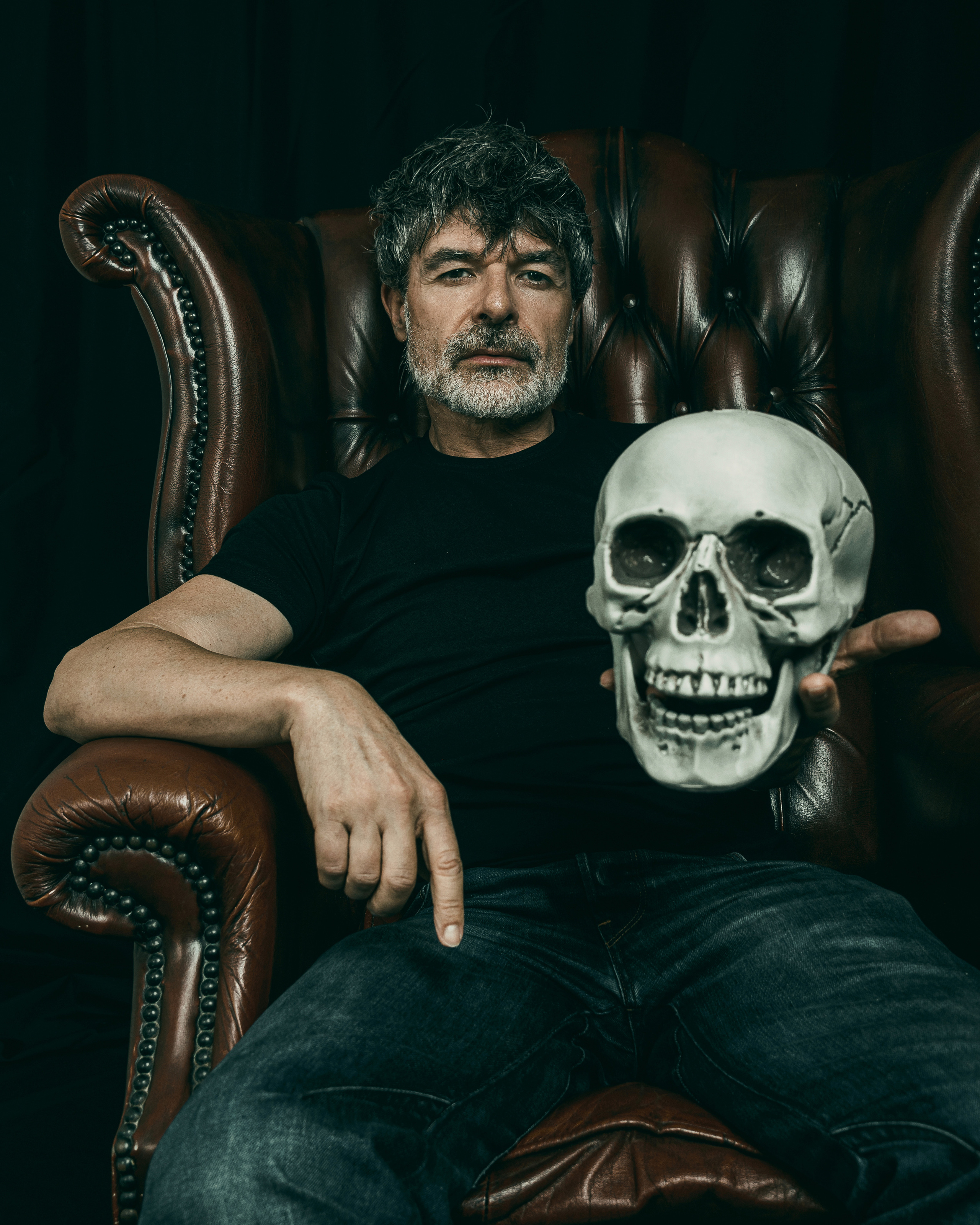 Nacho Guerreros. Студийная фотосессия для испанского актера