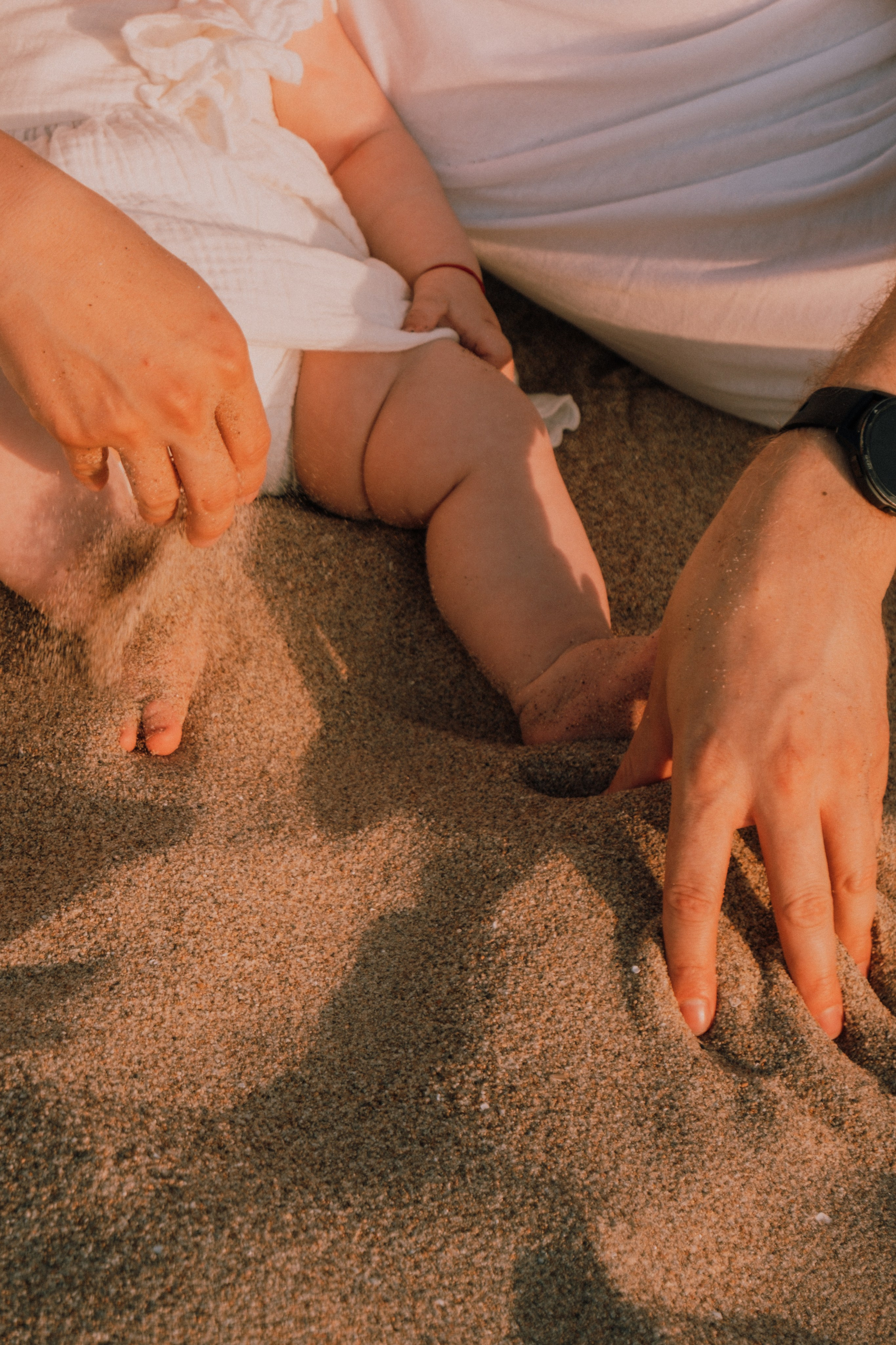 Семейная фотосессия на пляже. Профессиональная фотосъемка в Калафелле — Елена Медведева