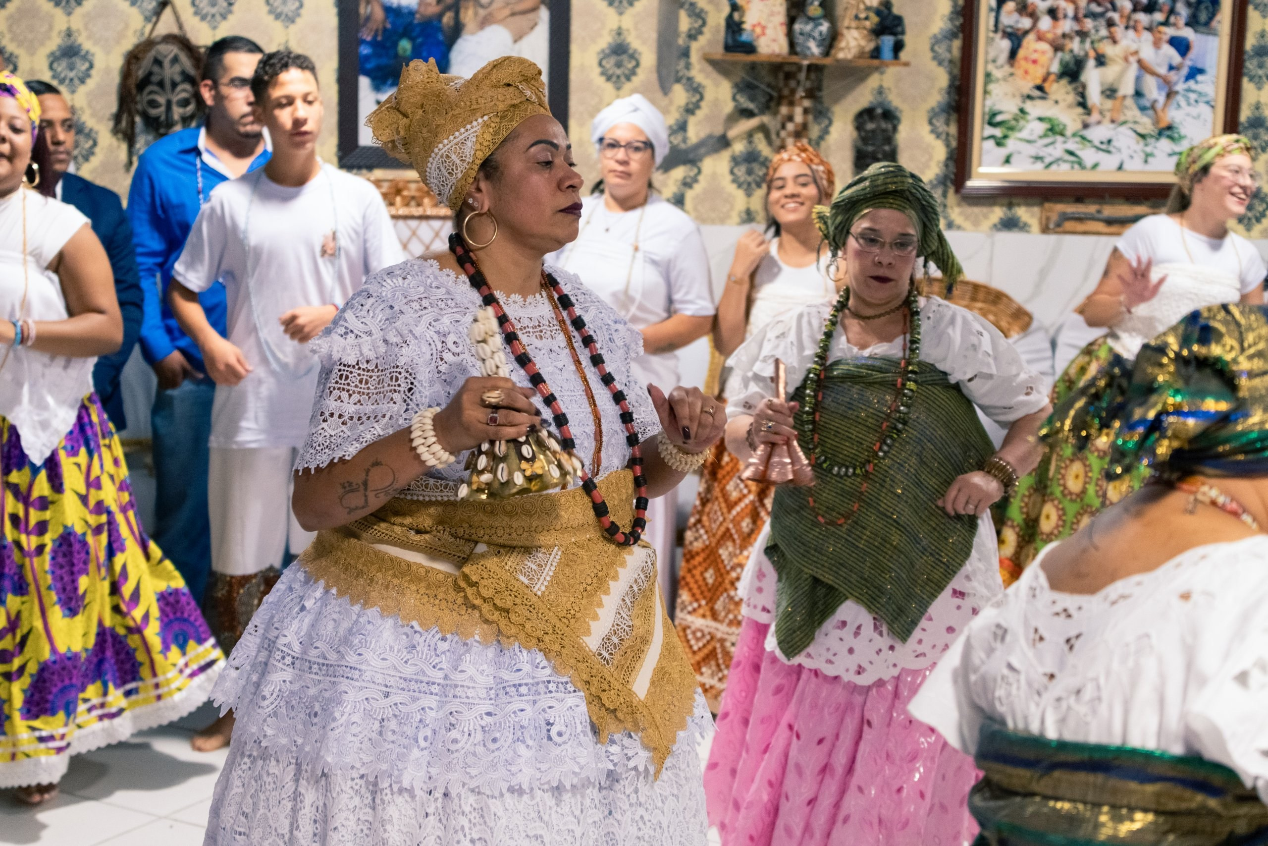 19/04/2025 — Iniciação Oloyê Pablo, Ajoyê Maria Júlia e Iyawo Arthur. Aladá Produções