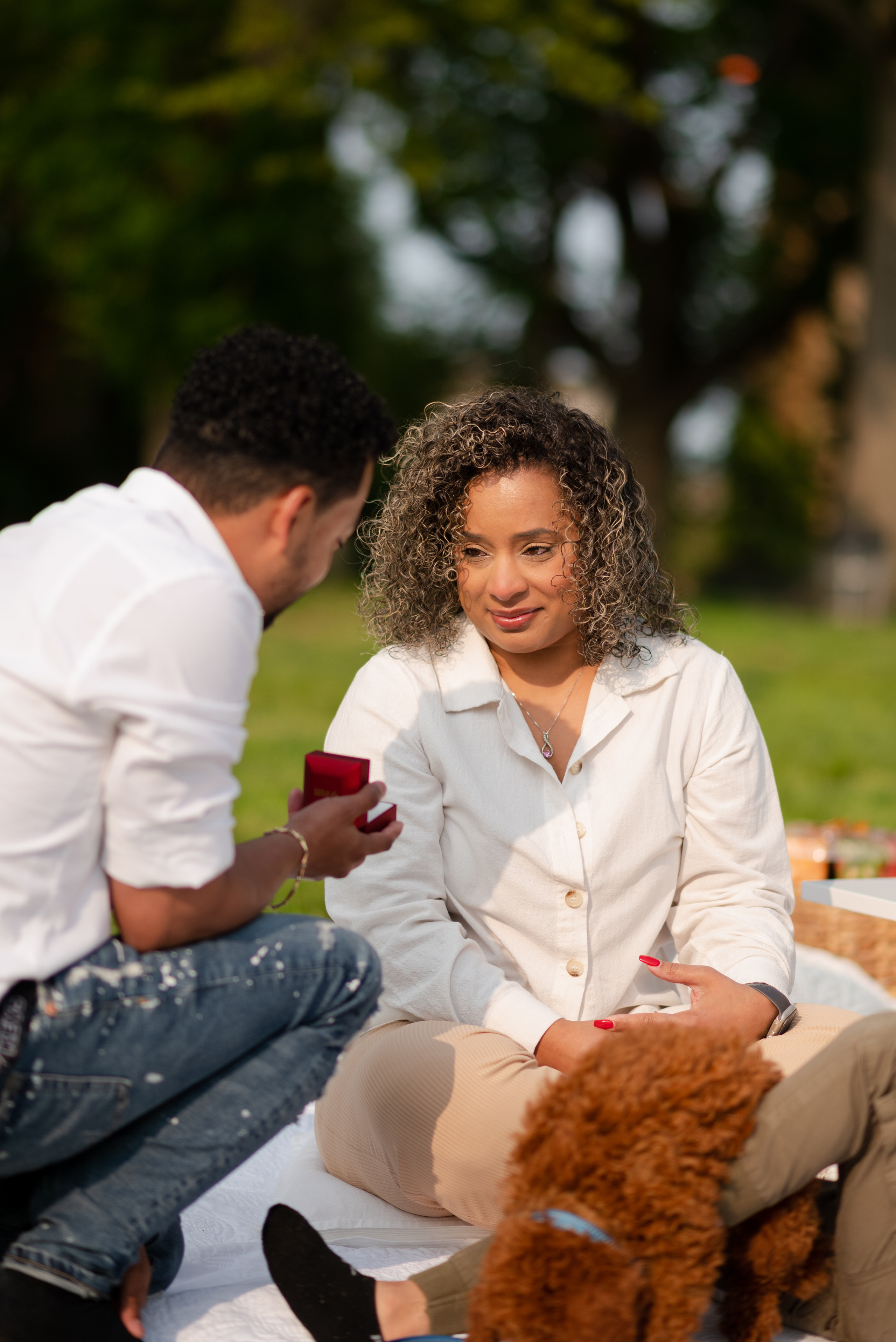 Secret Proposal. Irina Goncharenko — NYC Photographer