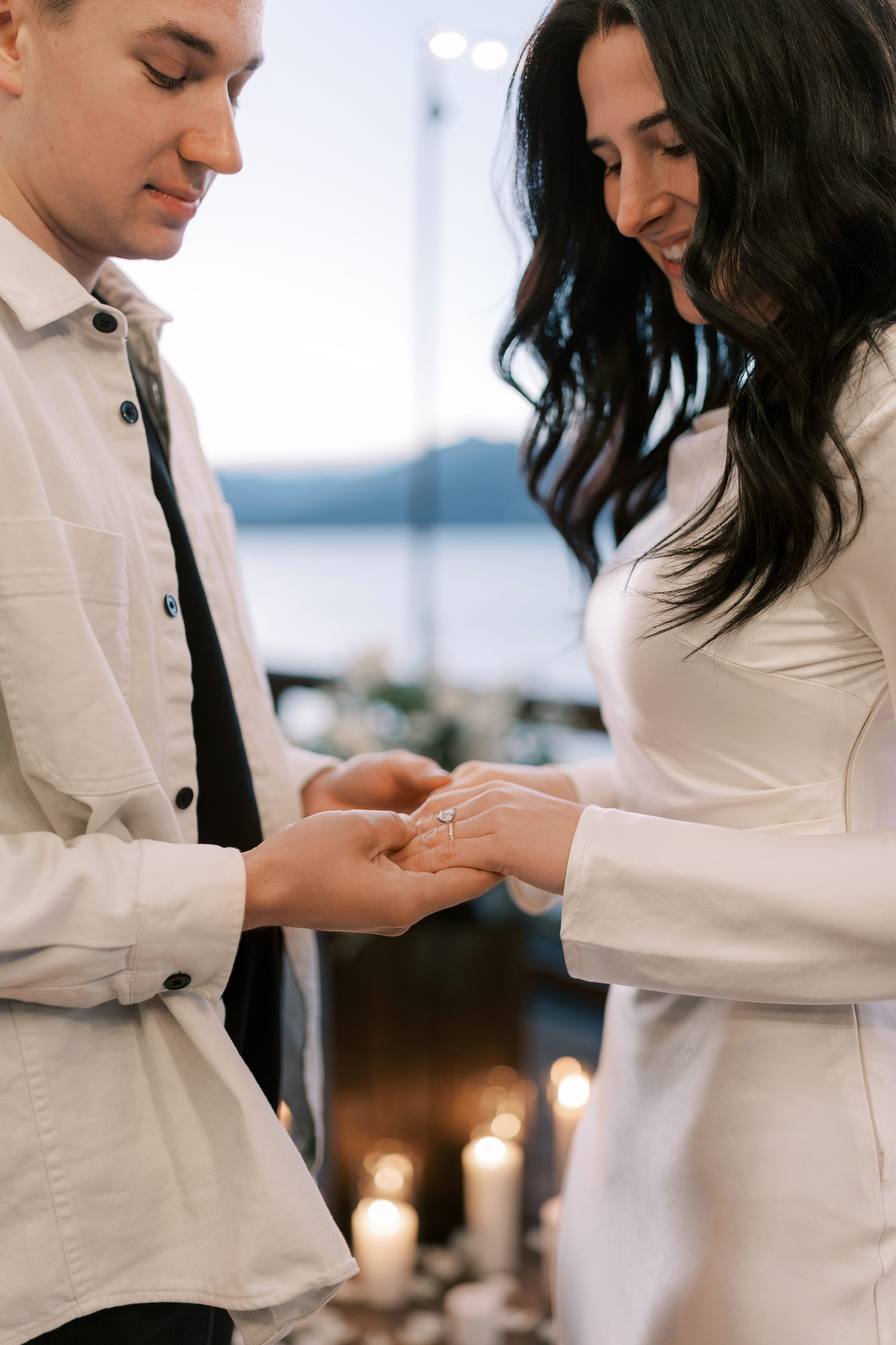 Proposal. January 2025. Seabeck, Washington State. EVAN ARISTOV WEDDING PHOTOGRAPHY — Seattle Wedding Photographer