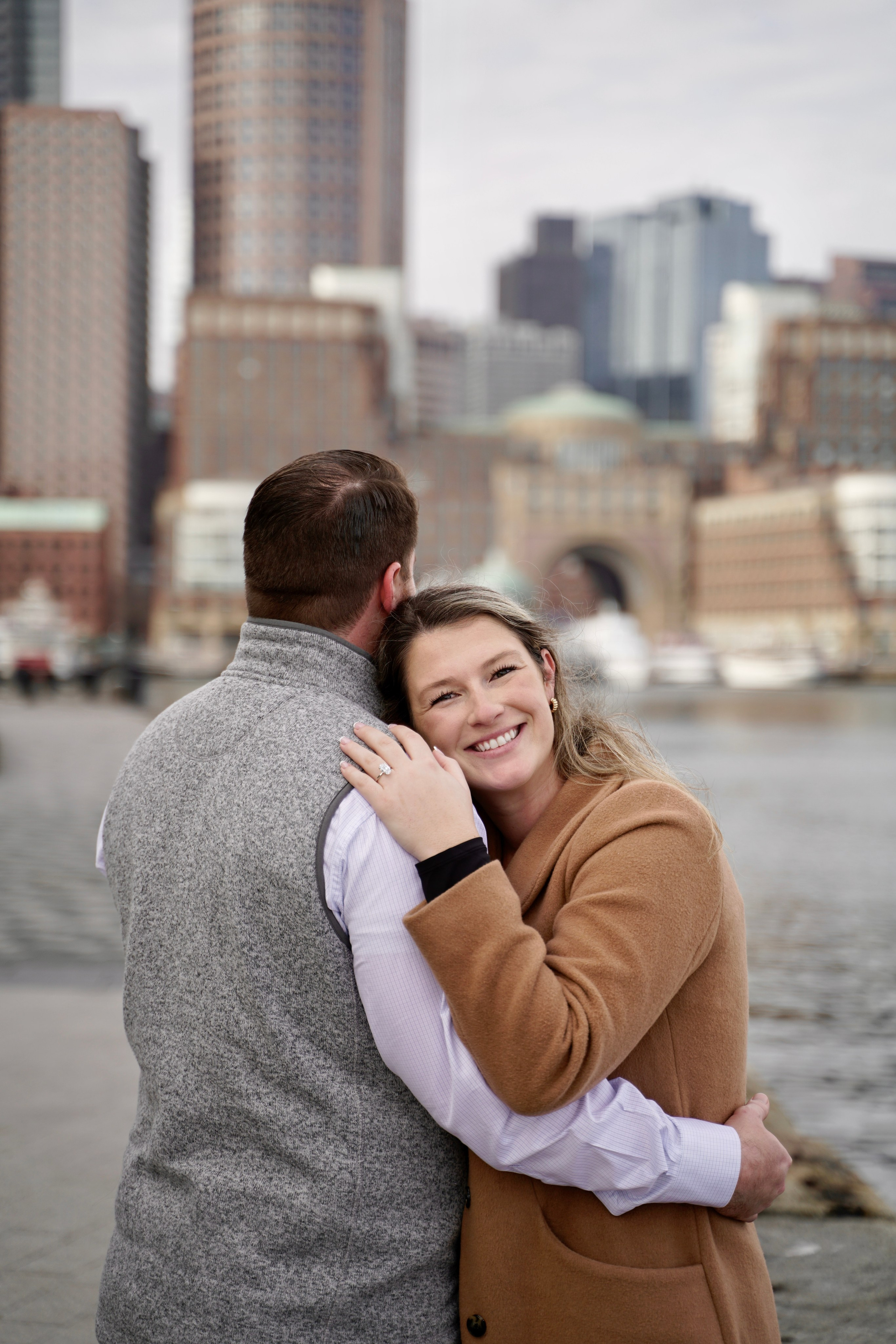 Charles and Helen at Seaport. Stefanovich Photography | Boston, MA
