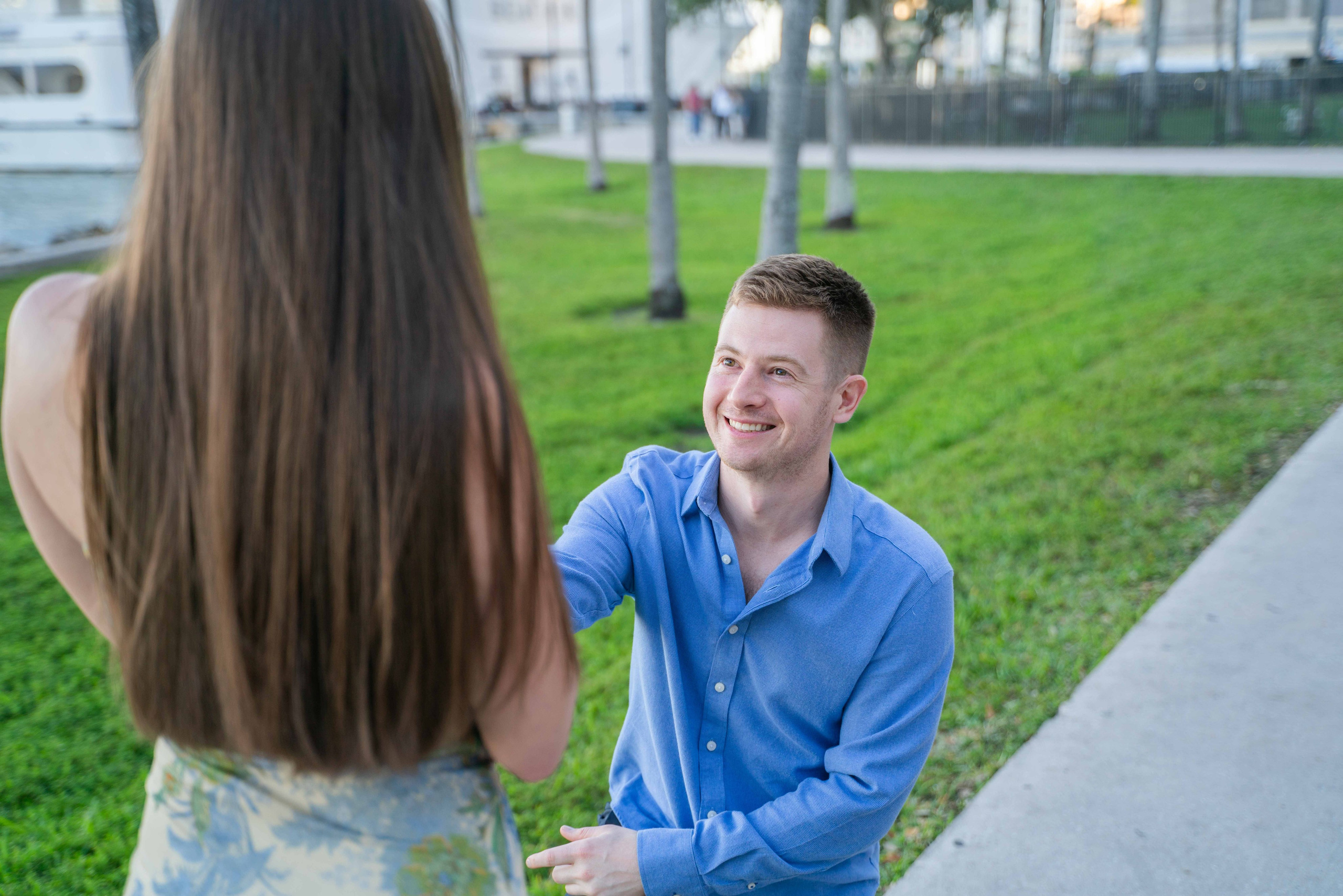 Nate and Laura | Miami Bayfront Park. Stefanovich Photography | Miami, FL