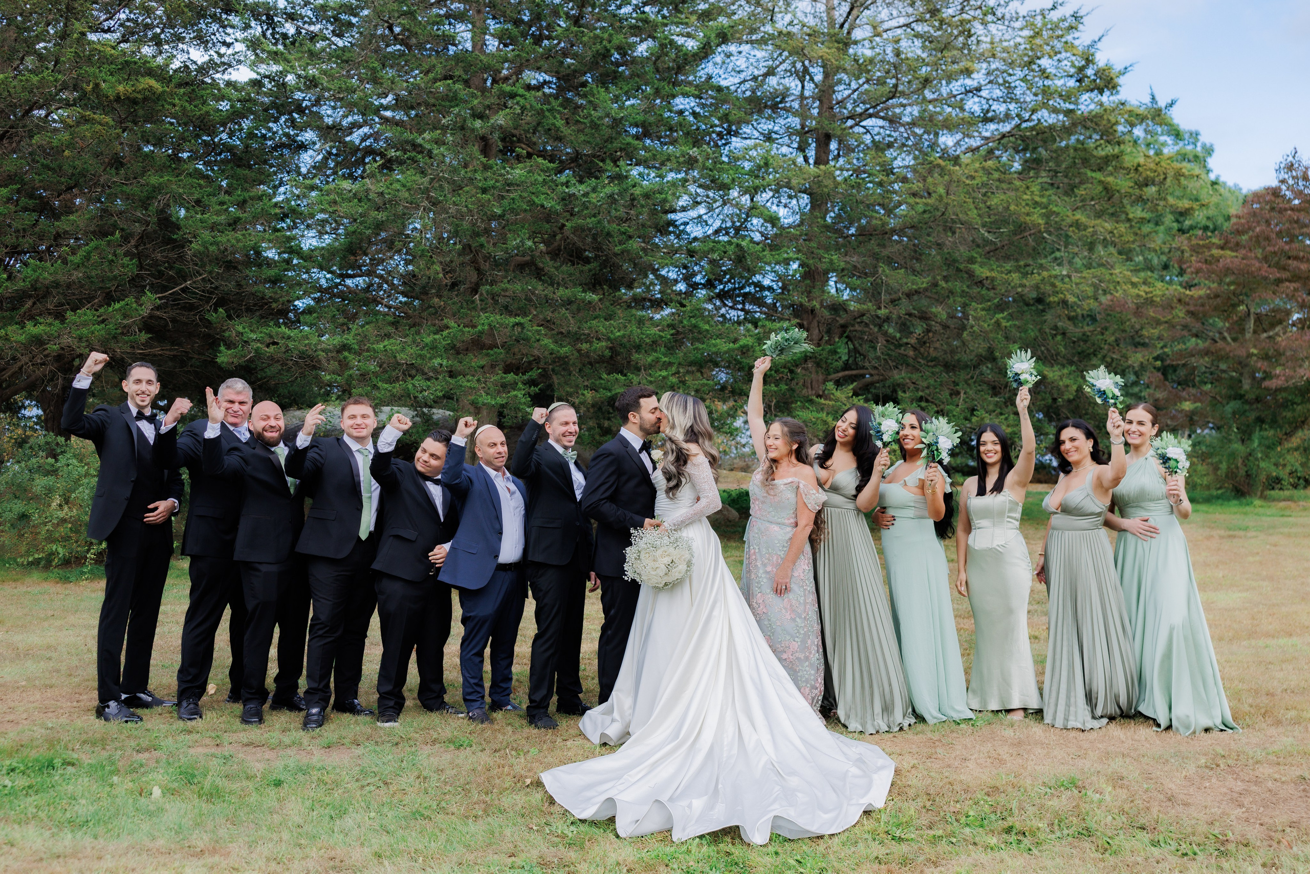 Ashley & Leshye, Falls Creek Farm Equestrian, NY. Wedding Photo & Video