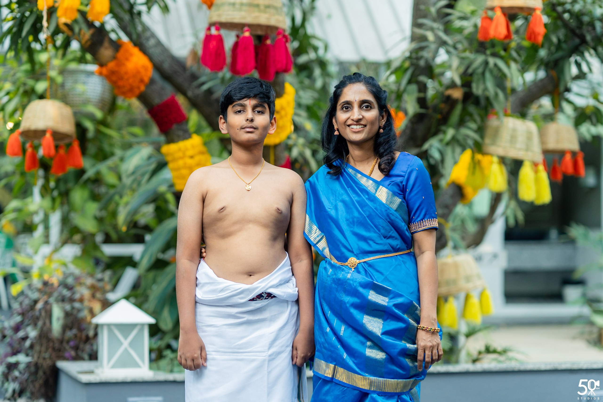 SANJAY AND SAKETH UPANAYANA. 50mm STUDIOS