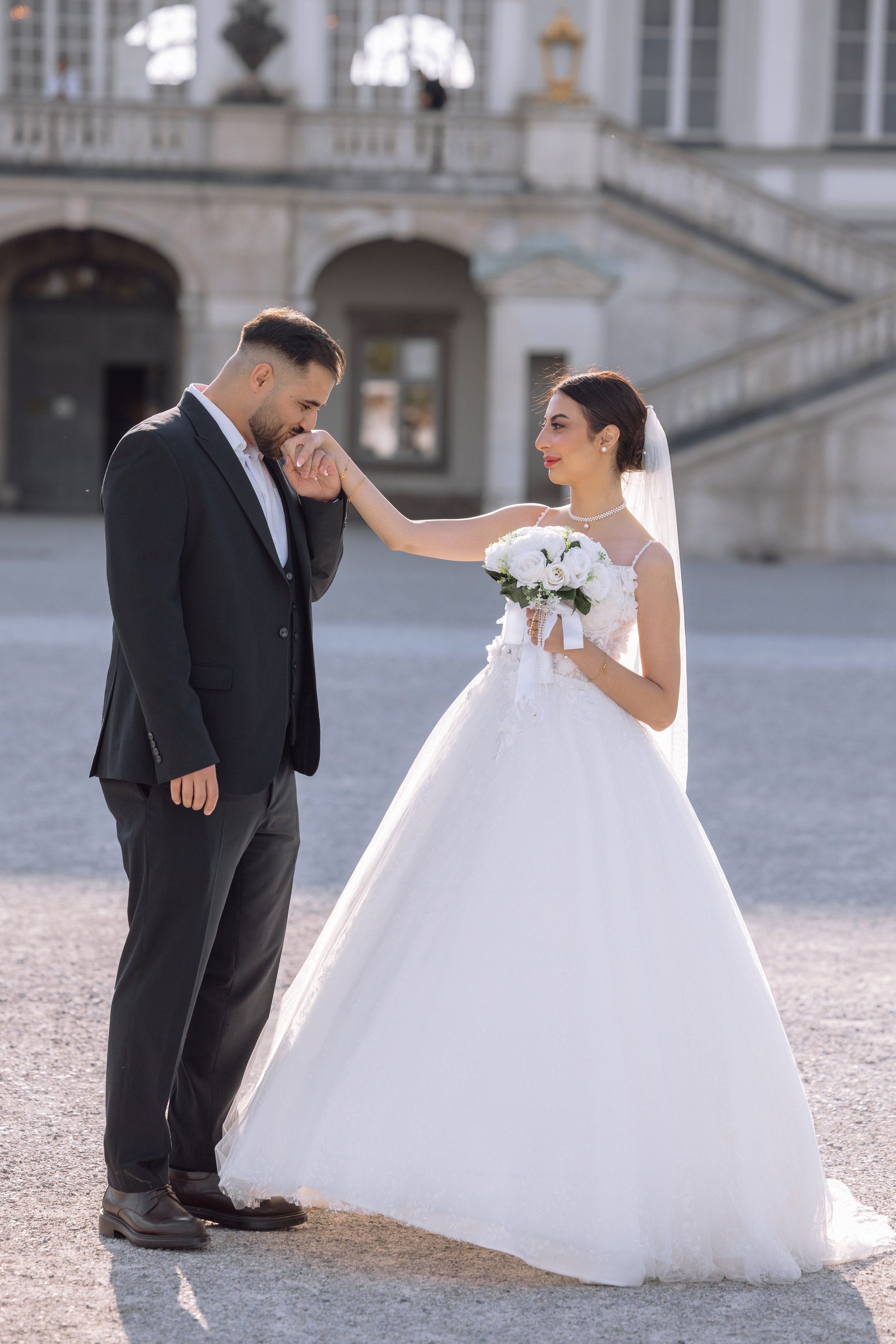 Liebe & Romantik am Schloss Nymphenburg. Hochzeitsfotograf München Taufe Familienfotograf Tanja Mauke
