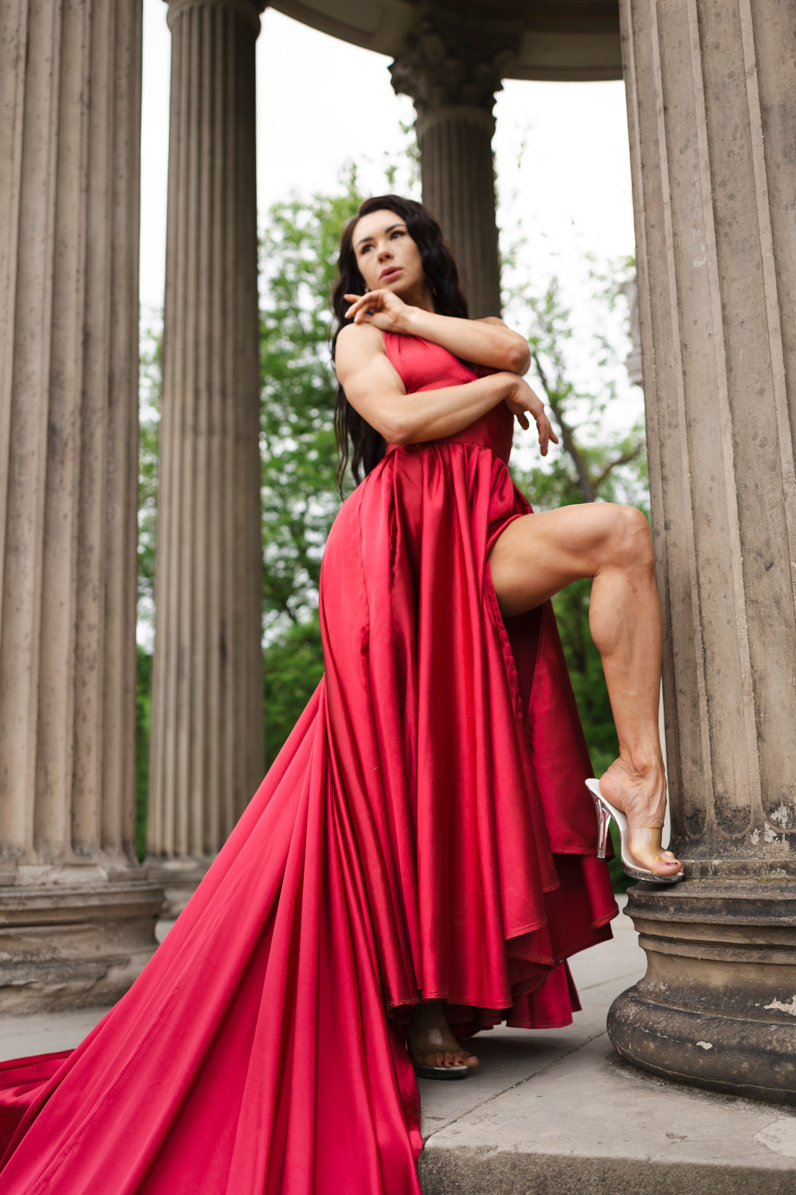 Long dresses shooting. Photographer in Munich