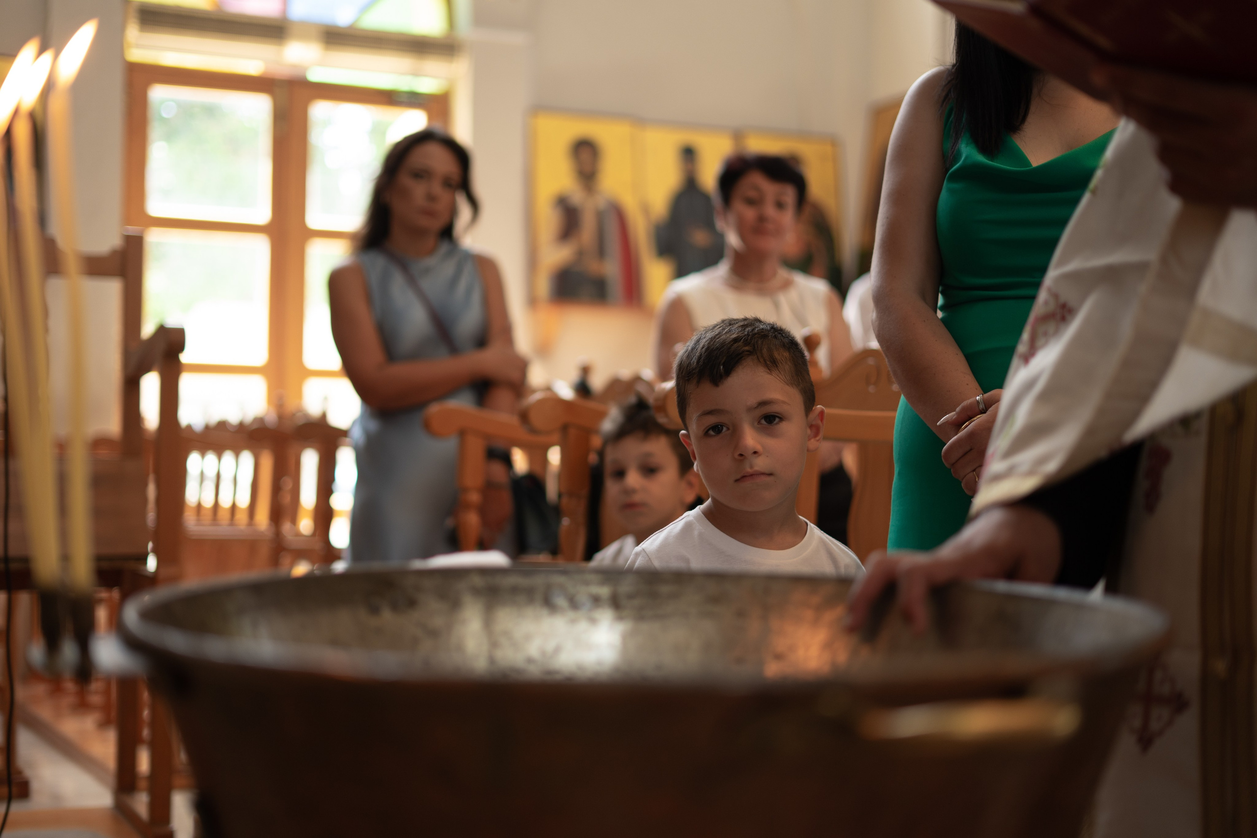 George's baptism day (short report). Ваш Фотограф на Кипре, Нино Келесиду