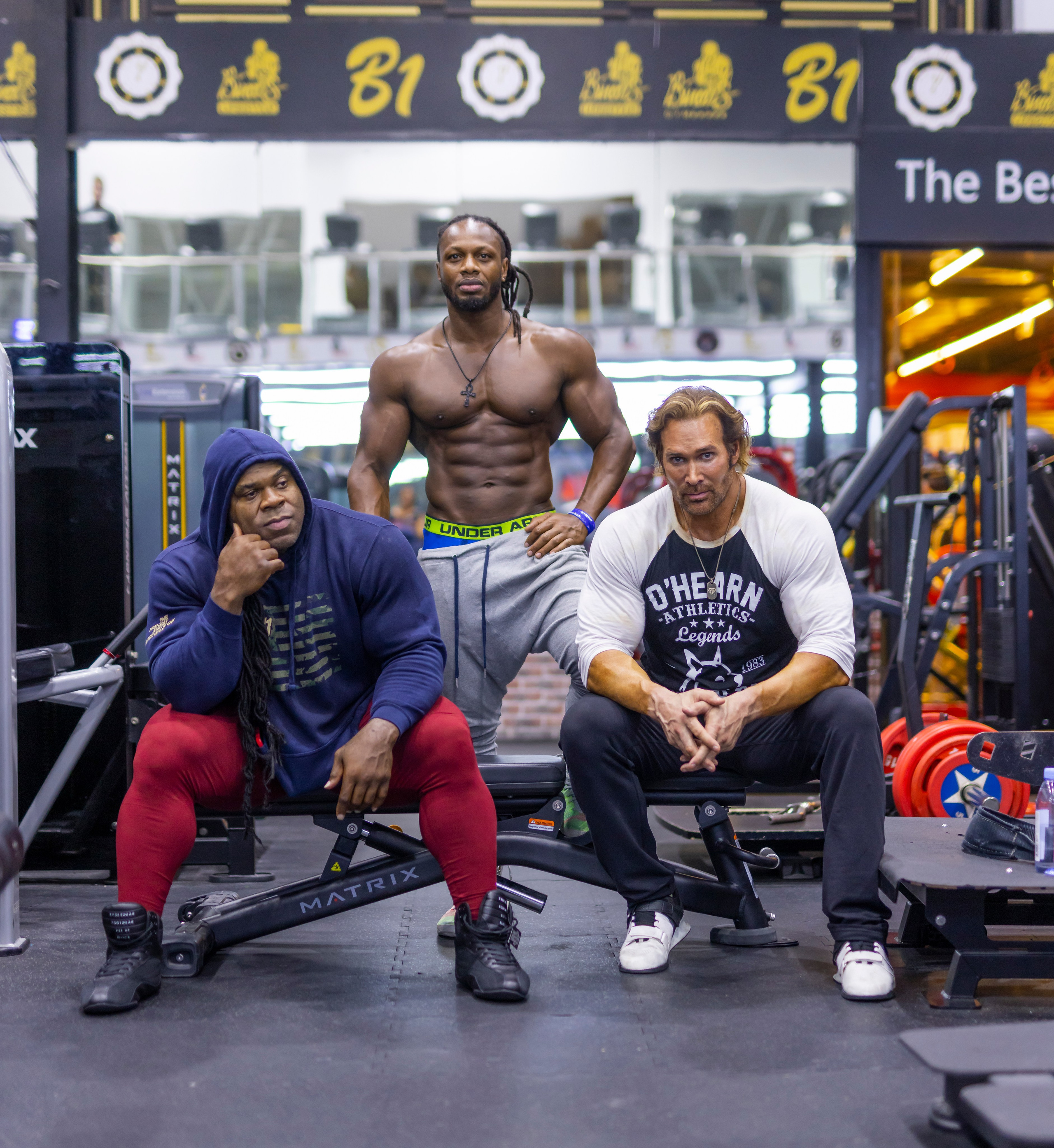 BINOUS GYM DUBAI. Fitness photography