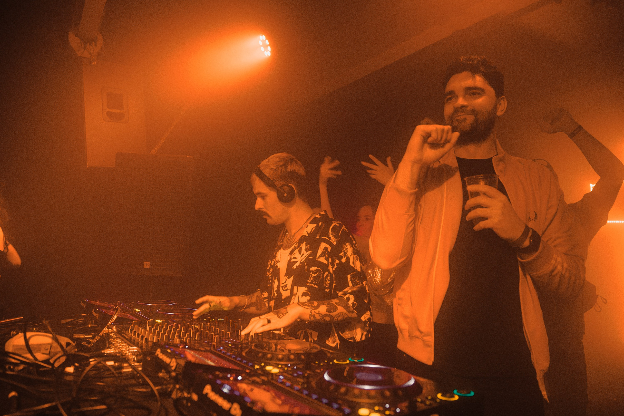 Elektroniskās mūzikas pasākums. Sandra Garanca Portrait and event photographer