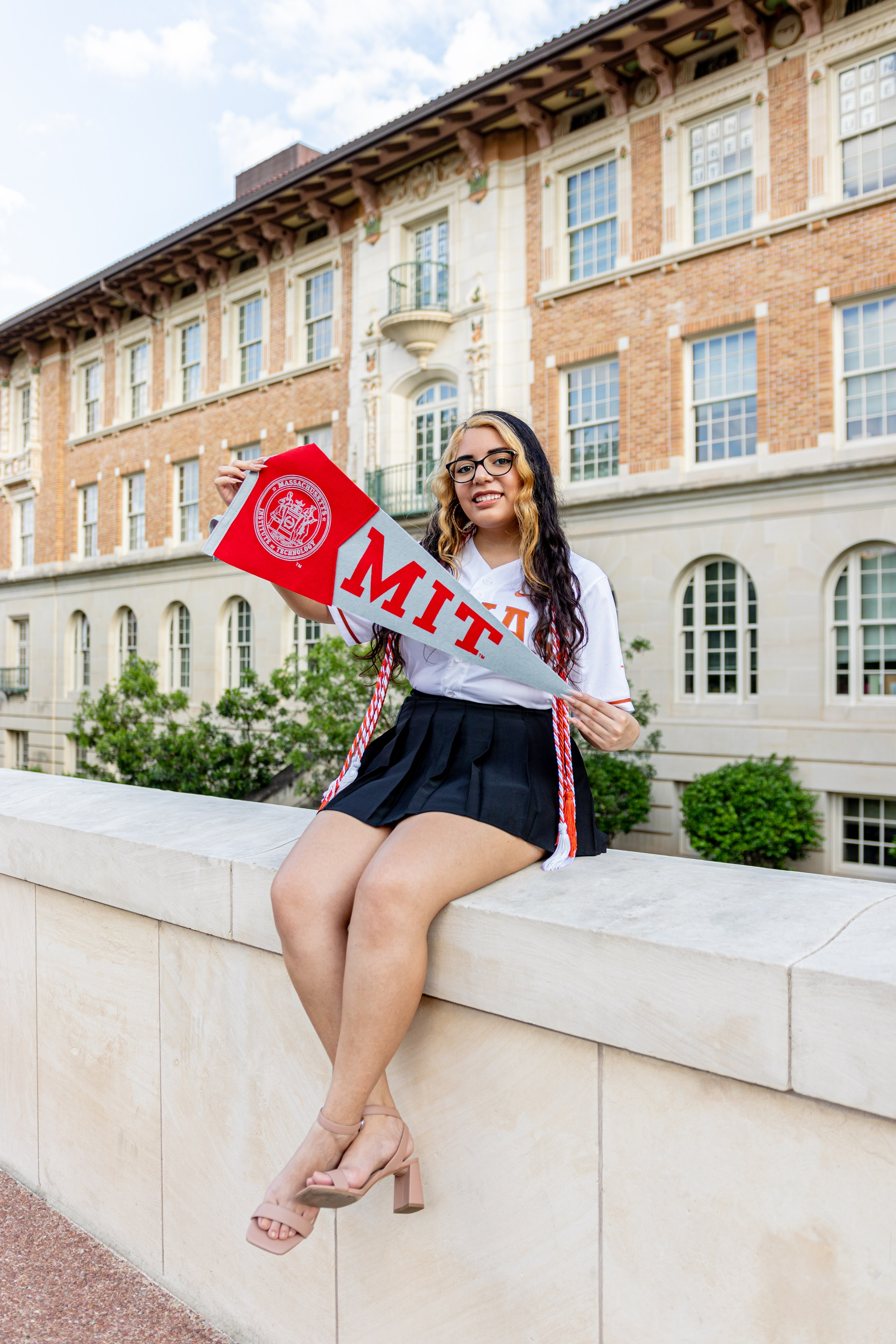 Marissa’s senior photoshoot at the University of Texas Austin