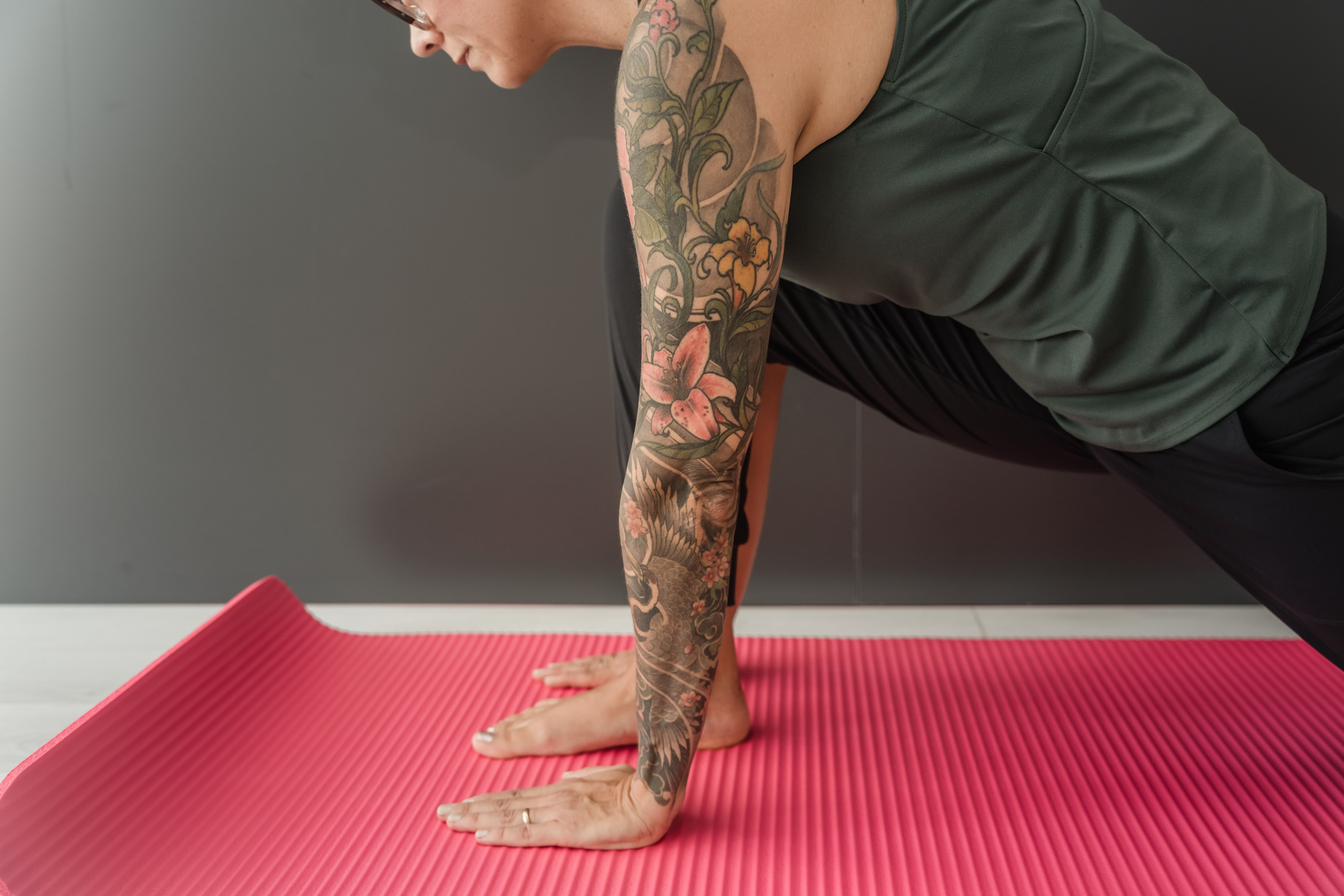 Photo session for a Pilates trainer