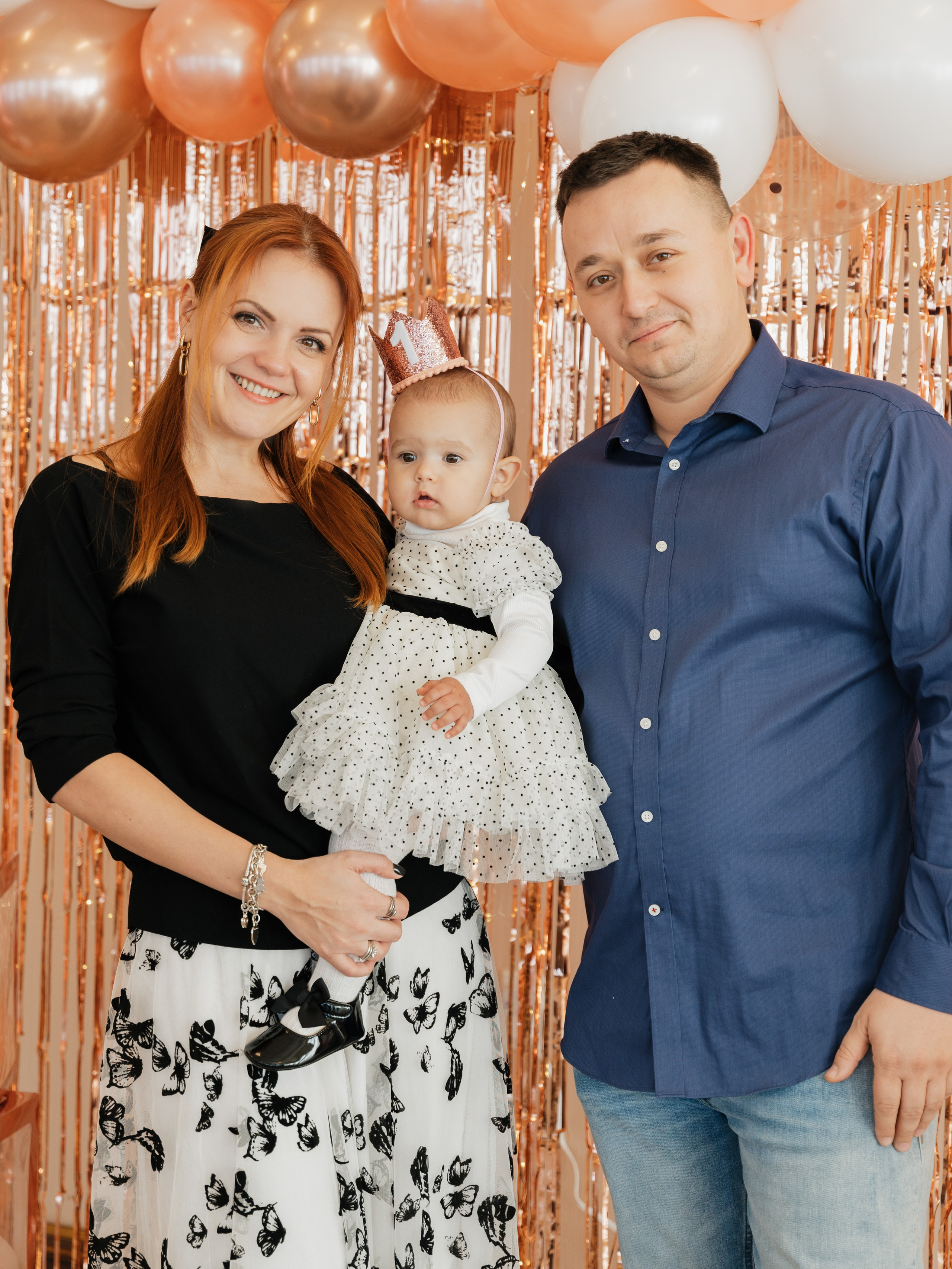 First birthday photoshoot Emily