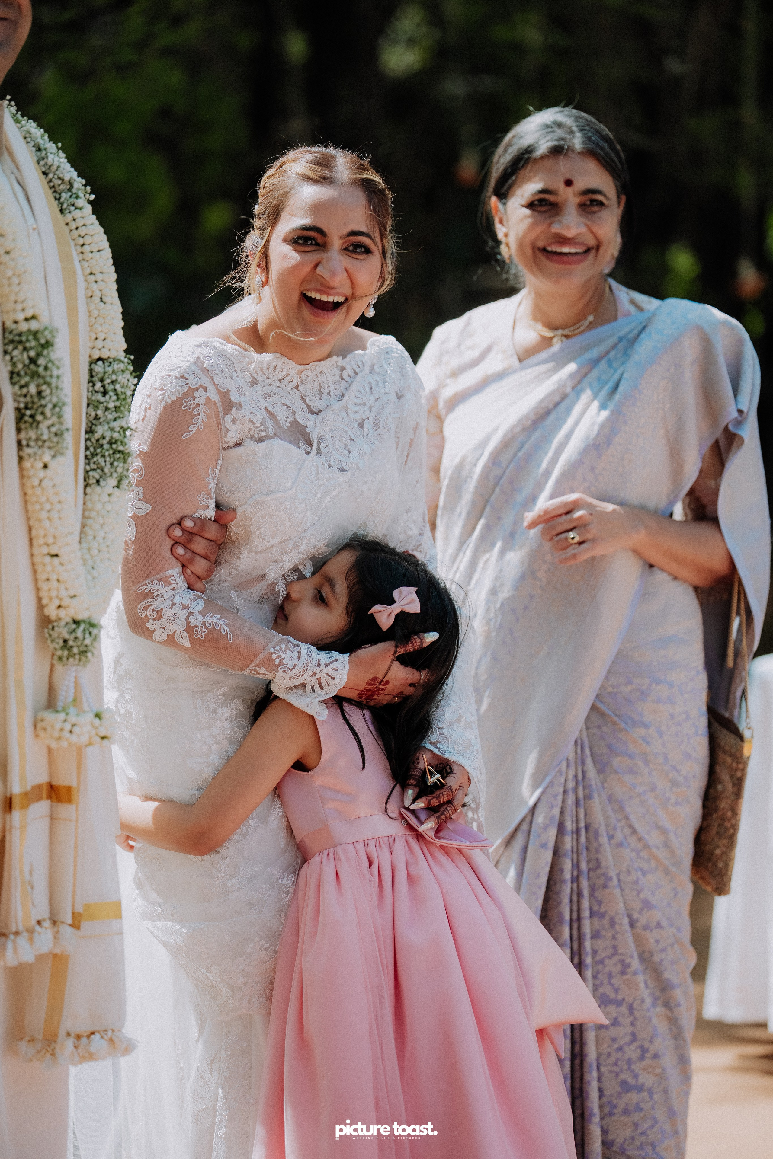 Blessing of Rajiv & Aashna. Fine art Wedding Photographers in India & Canada