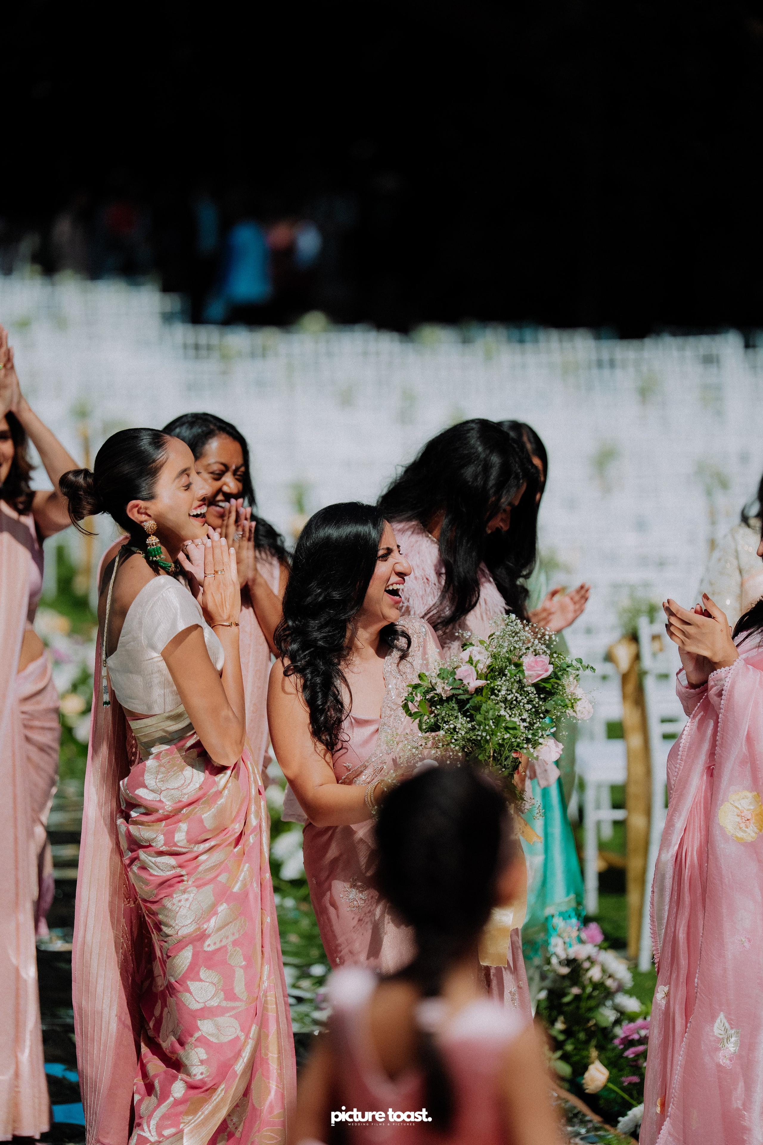 Blessing of Rajiv & Aashna. Fine art Wedding Photographers in India & Canada