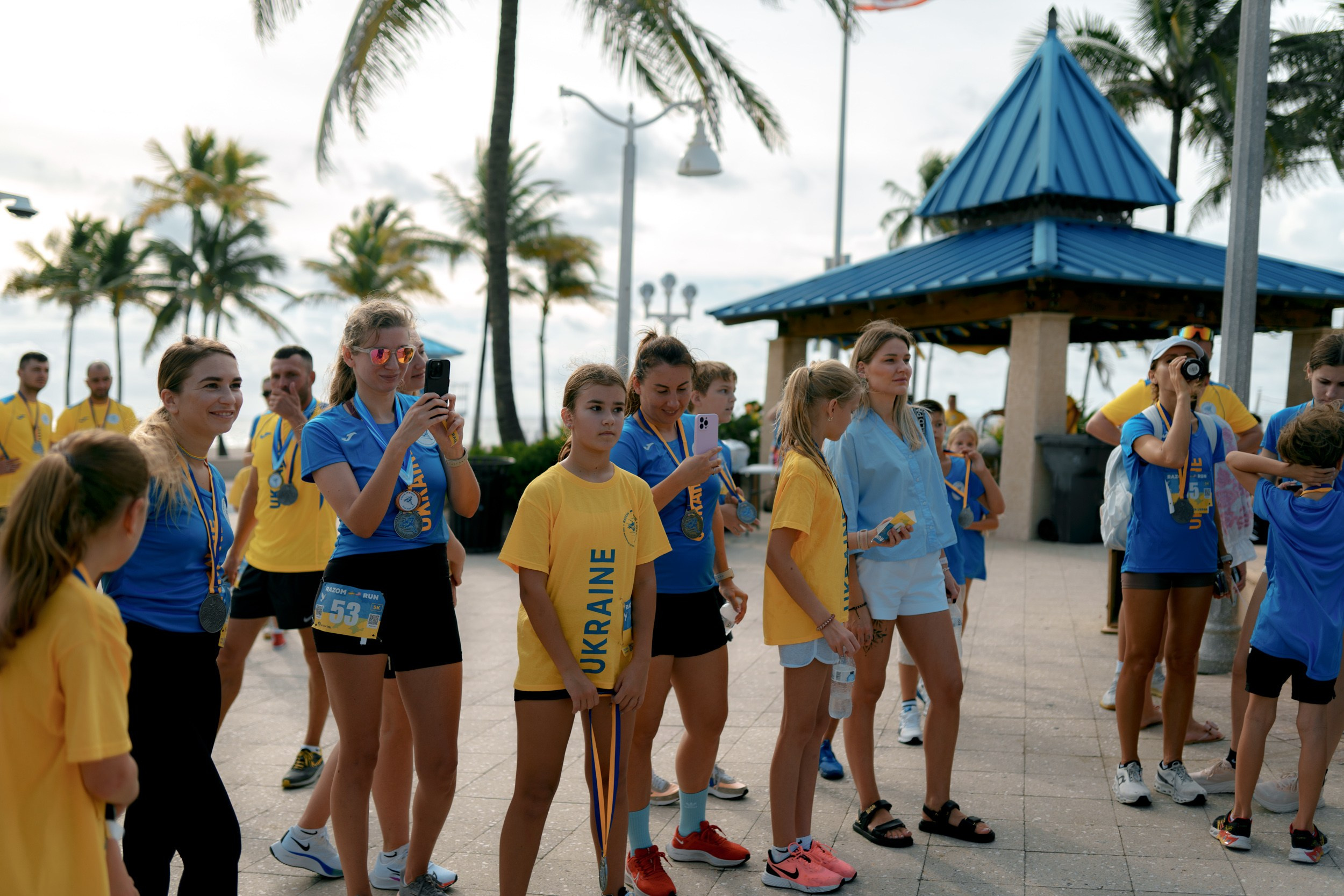 RAZOM RUN. ФОТОГРАФ ФЛОРИДА МАЙАМИ