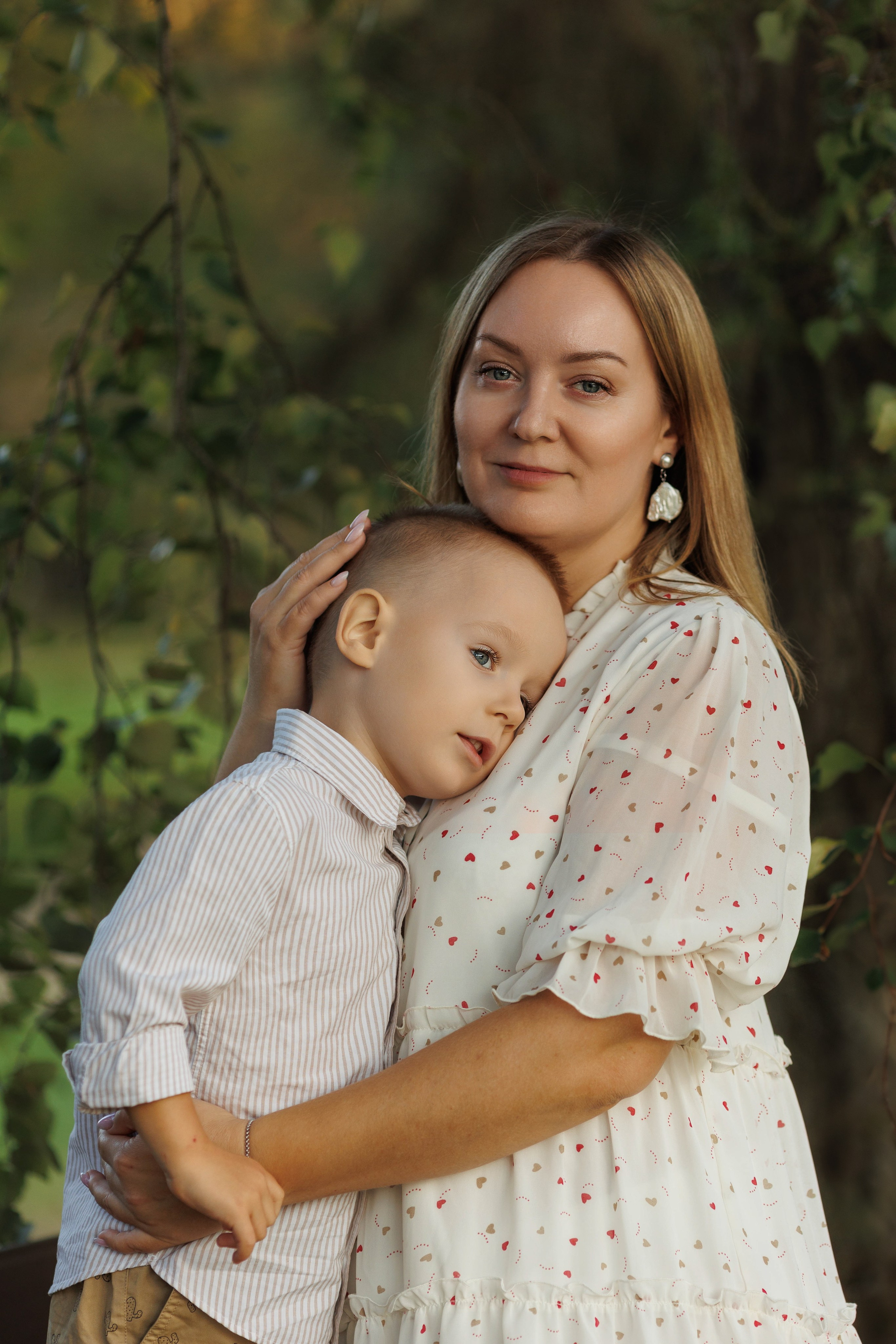 Съёмка большой семьи в ботаническом саду. Семейный и детский фотограф в Вильнюсе Светлана Наумова