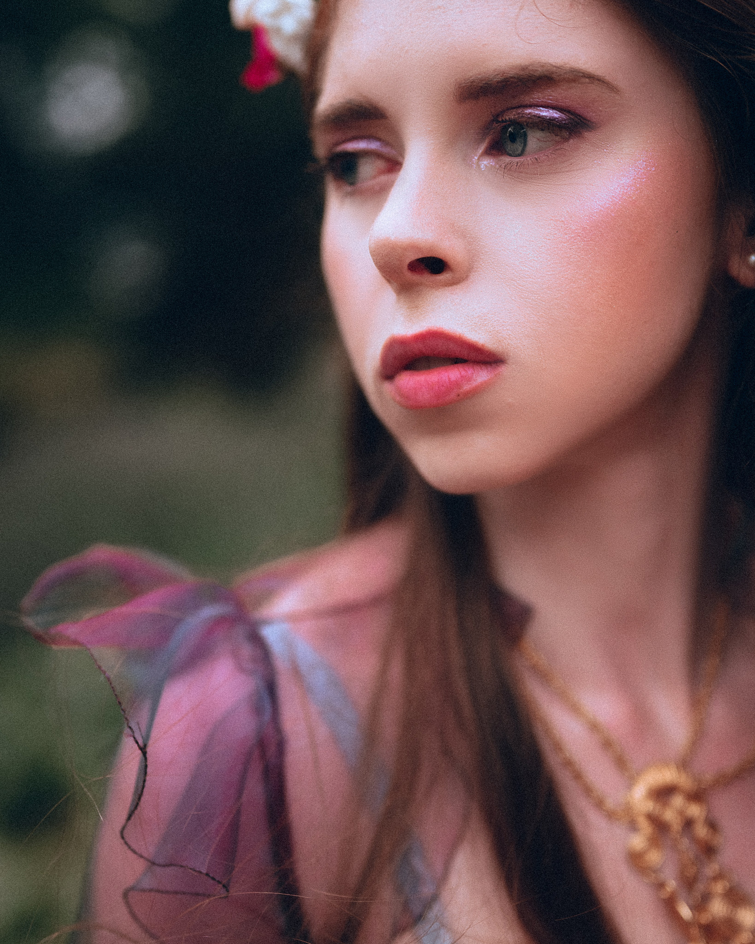 Fairy Photoshoot in a Lotus Pond. Moth & Moss Photography