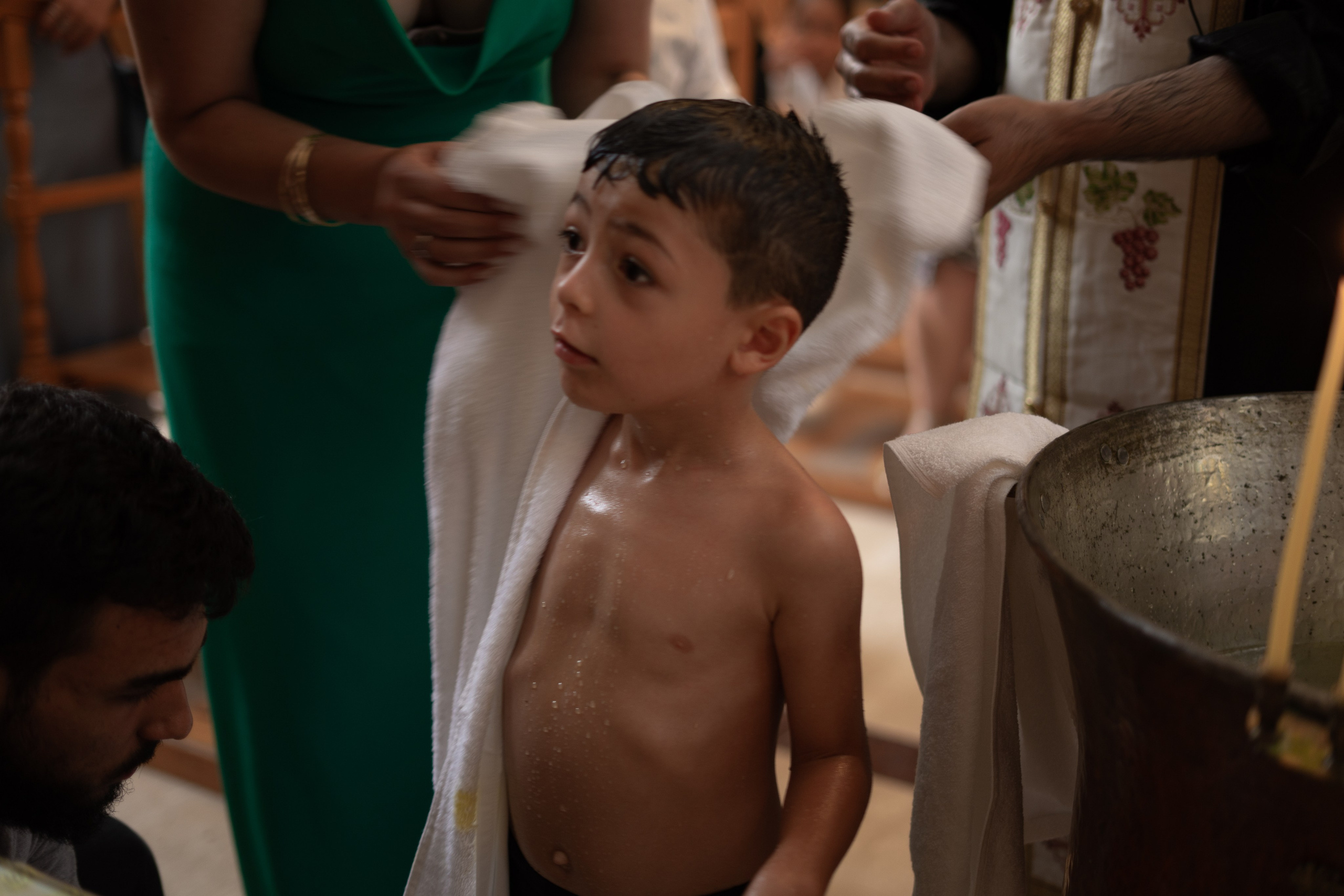 George's baptism day (short report). Ваш Фотограф на Кипре, Нино Келесиду