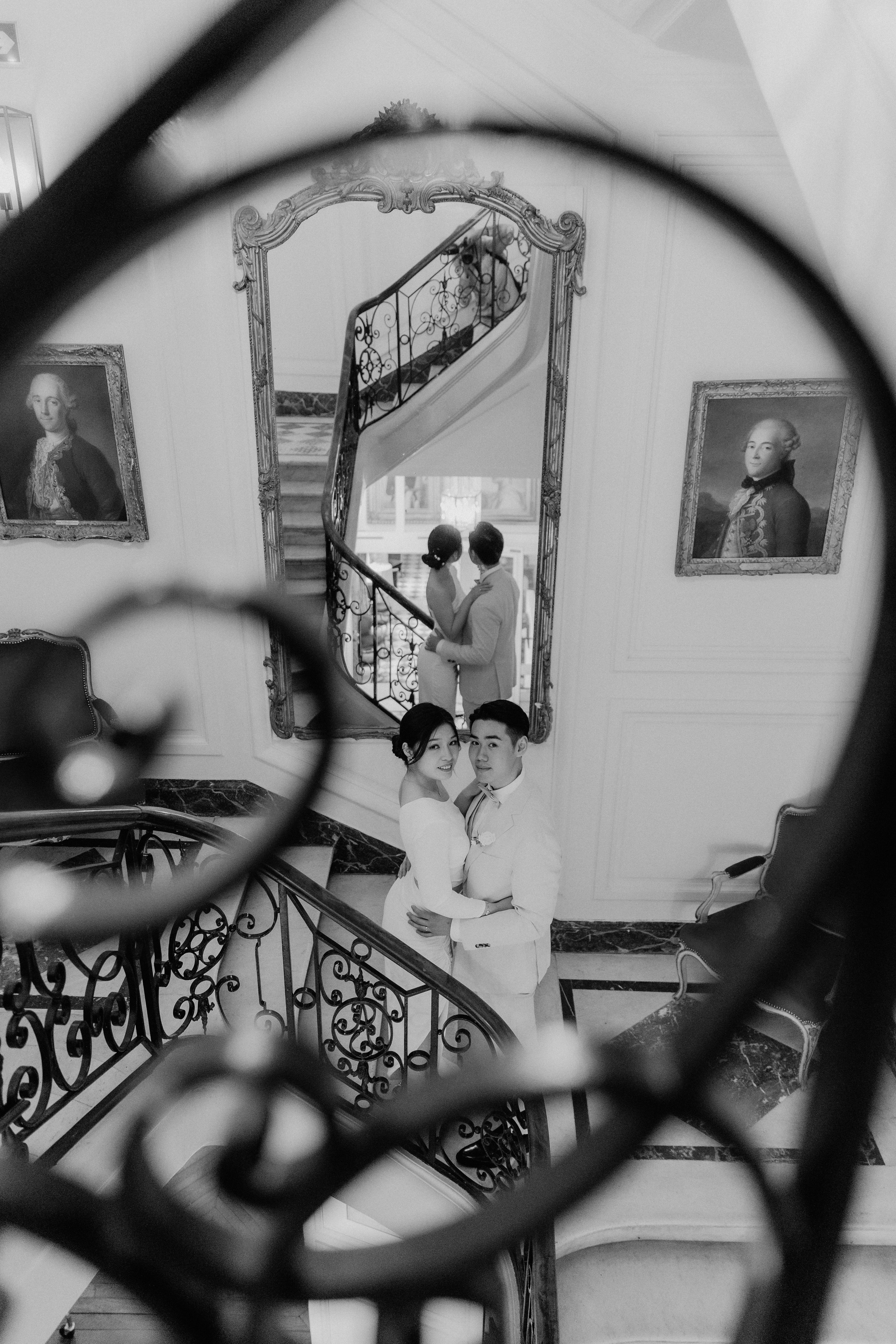 Свадьба в Alfred Sommier Париж | Свадебный фотограф в Париже. Свадебный фотограф в Париже