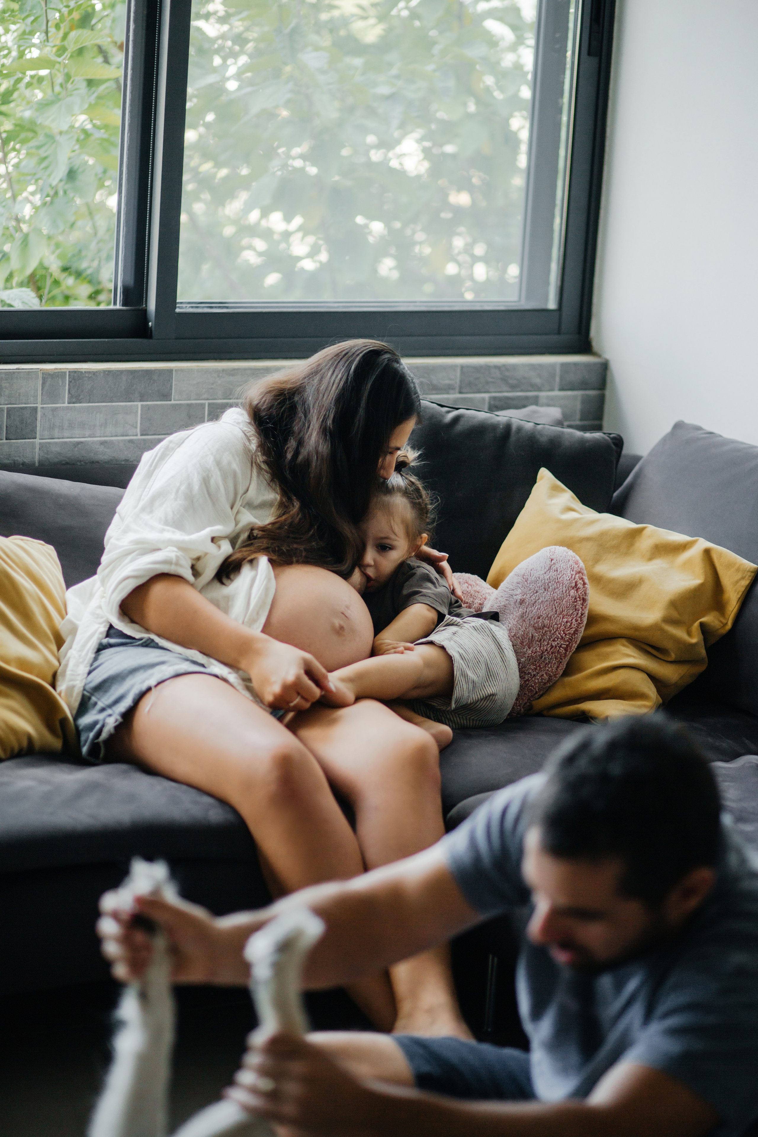 Home story. Family photographer in Israel