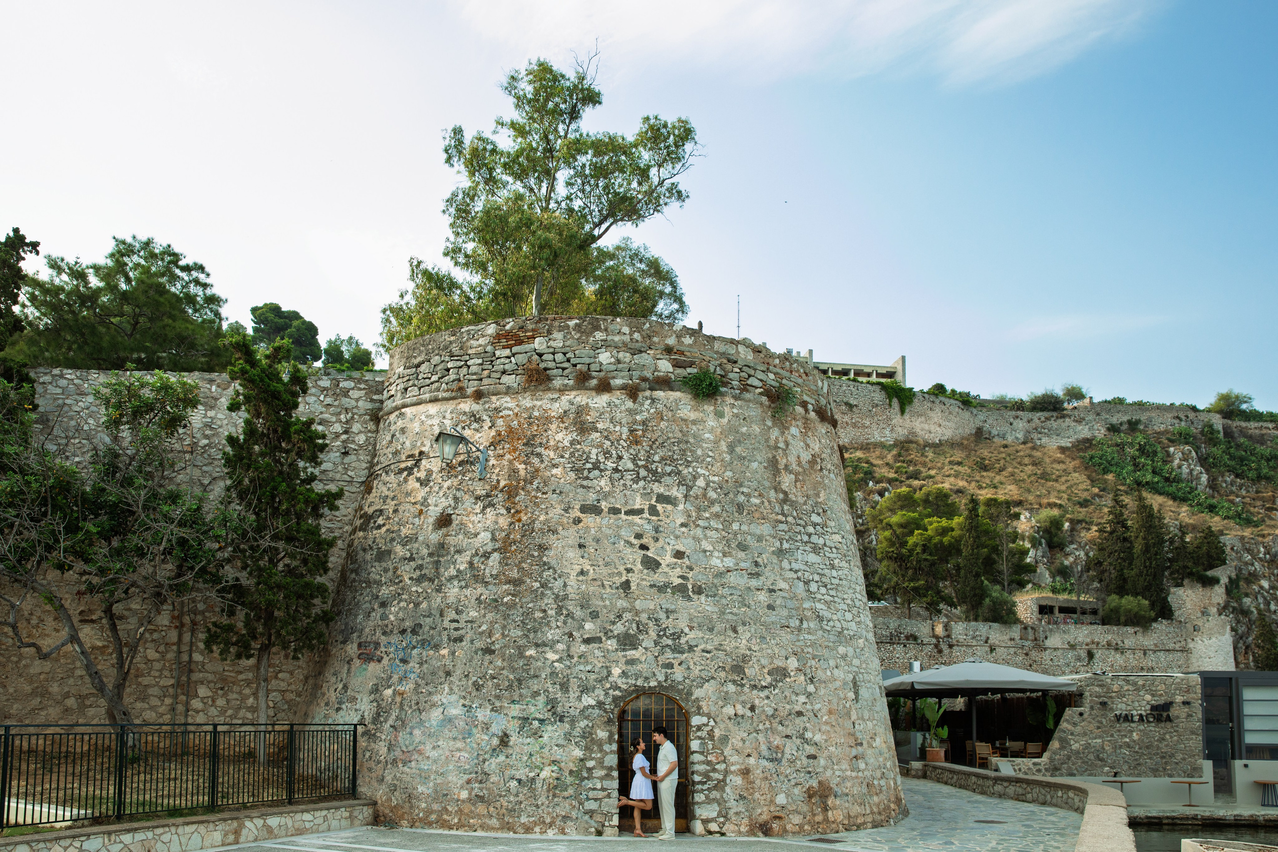 Ariana & Richard (USA). Photographer Anya Khasapi. Nafplio, Greece