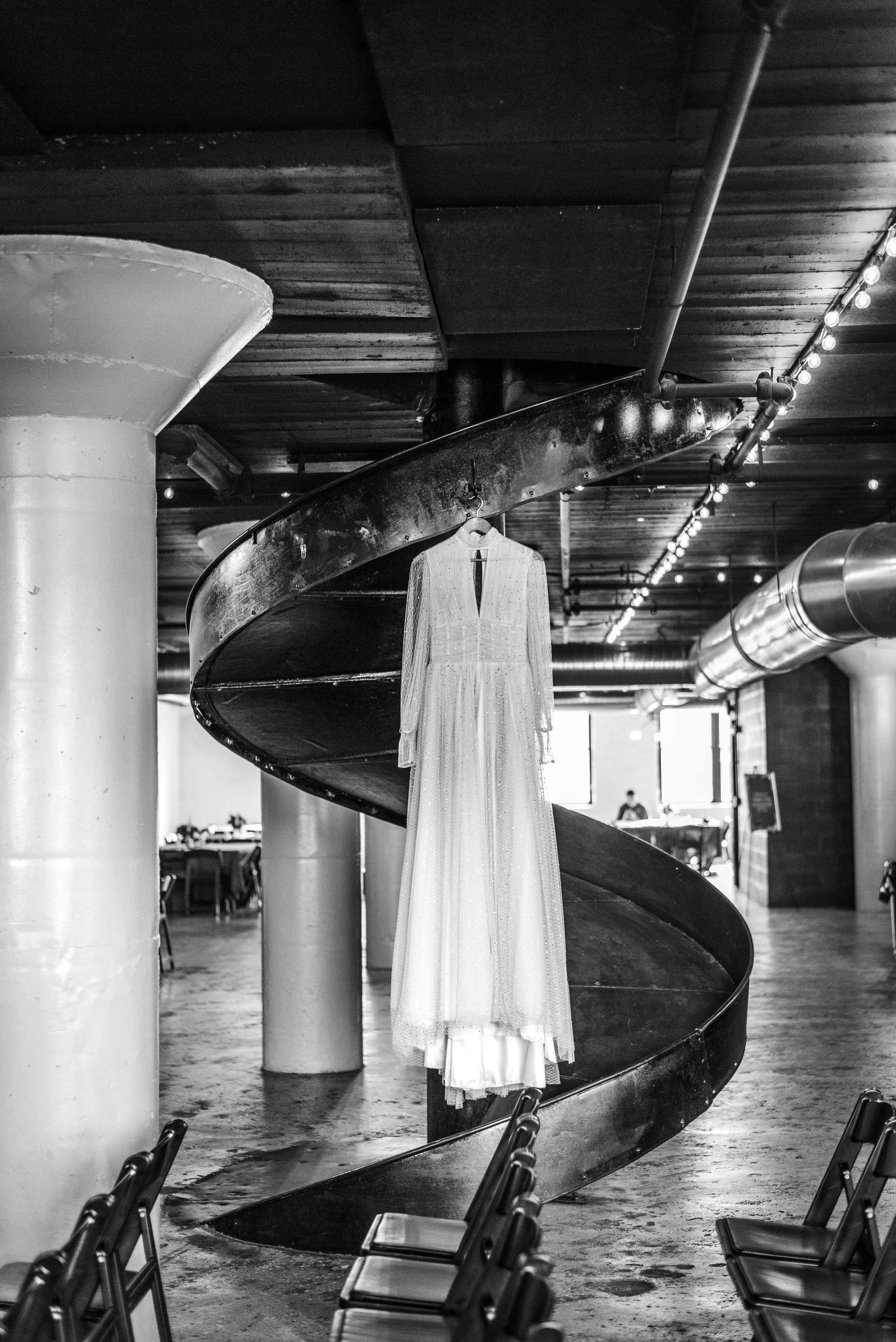 Bold & Dramatic Wedding at The Paper Mill on The Landing | Fort Wayne Wedding Photographer. Alexandria Danielle Photography | Fort Wayne & Indianapolis Wedding Photographer