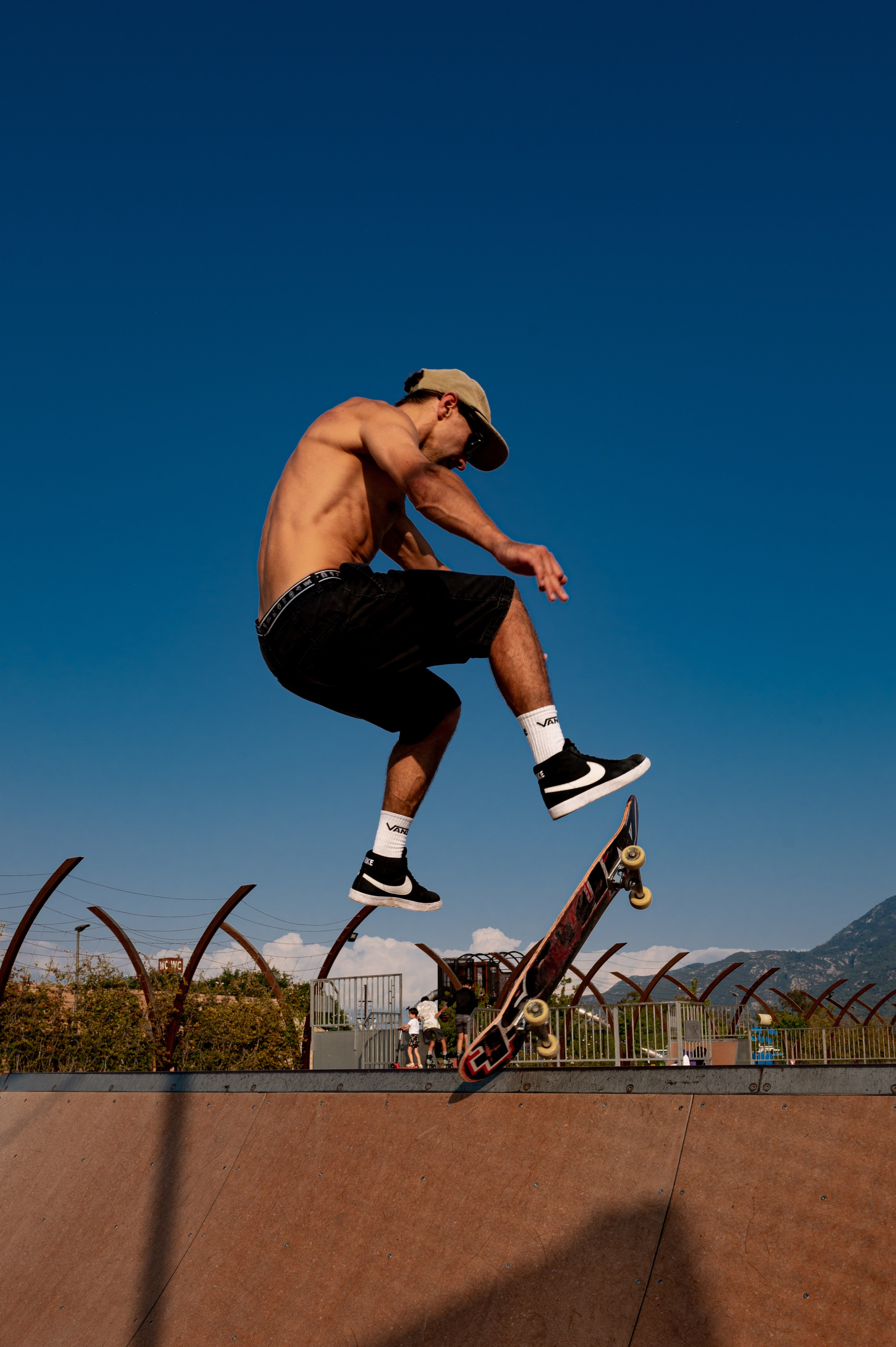 Alex — skate park at Fethi Bey. Photographer Yulia Lushnikova, Based in Valencia