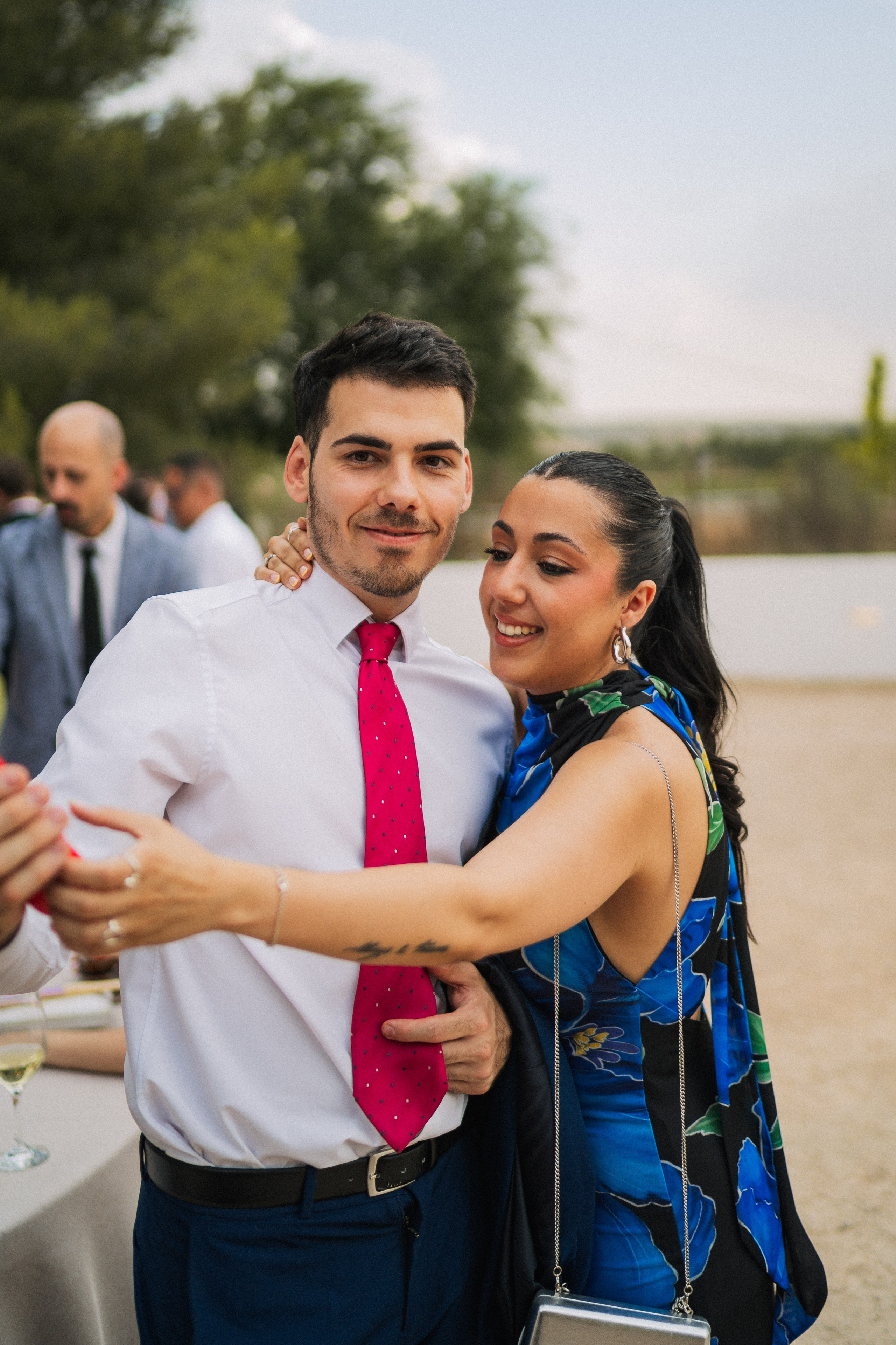 Nerea y Samuel. Christian García