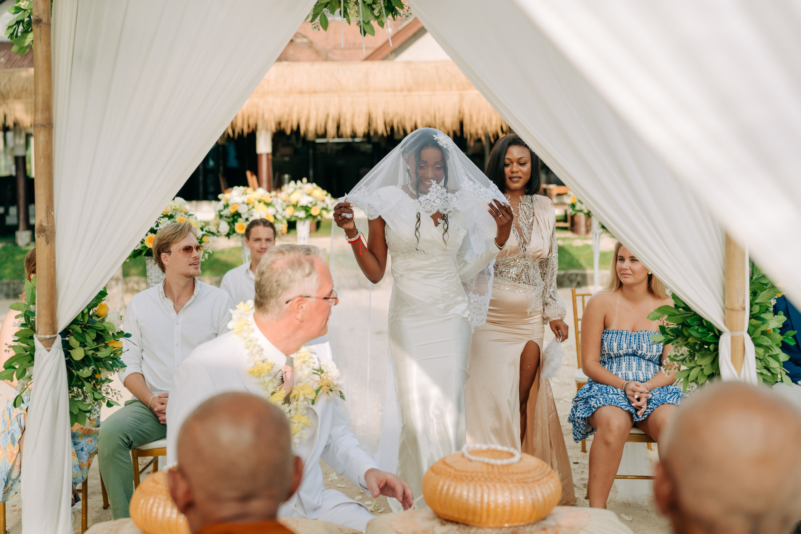 GRACE & MARTIN. Буддийская свадебная церемония на Самуи, Таиланд