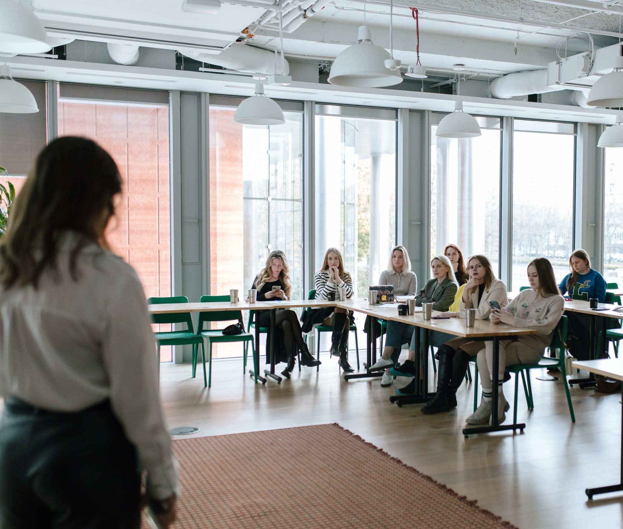 Бизнес-тренинг. Fotograf w Warszawie Alena Valnai
