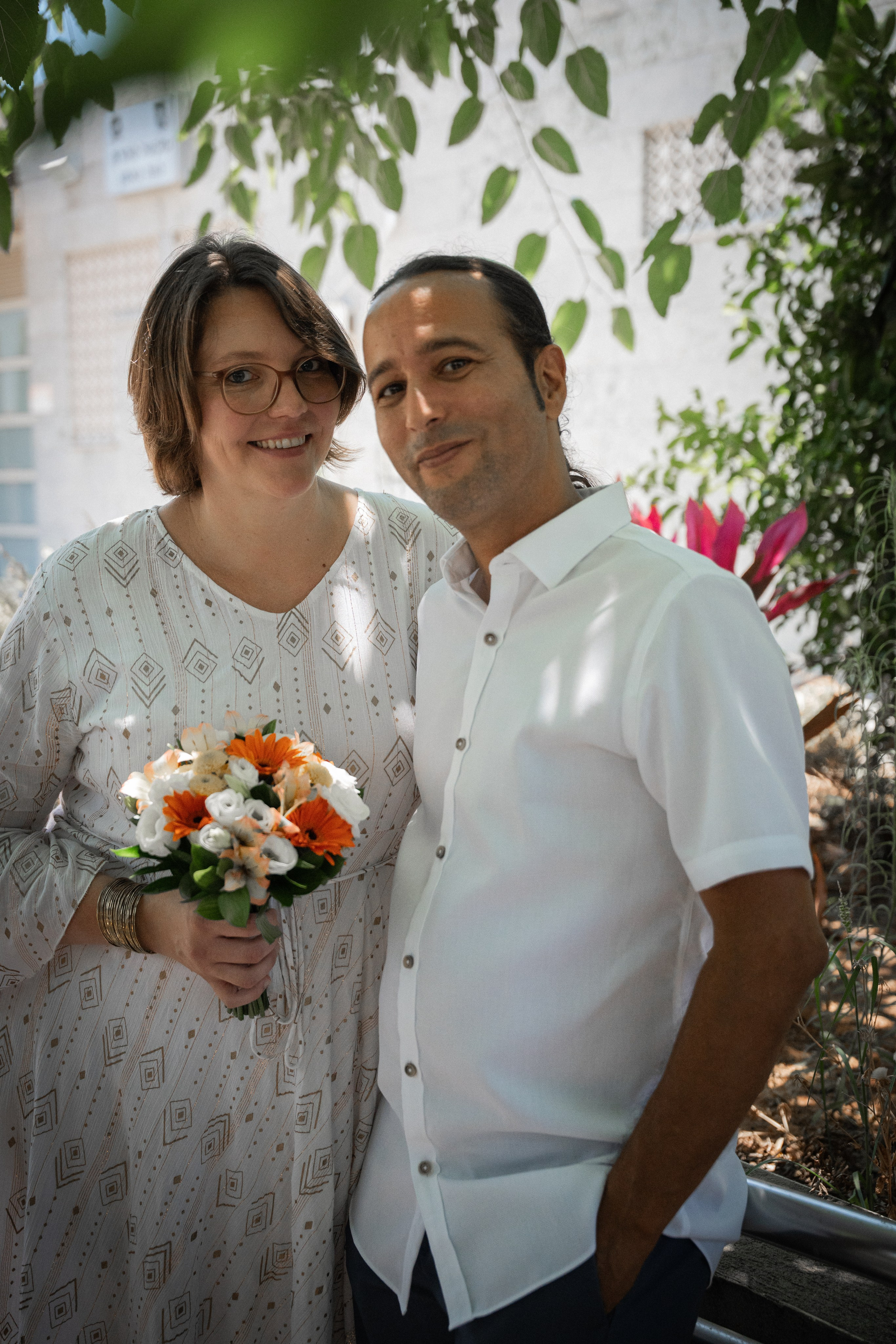 Chuppah of Yael & Raz, Hod Hasharon, July 2026. Divign By Tehilah — Meaningful Graphic Design & Photography
