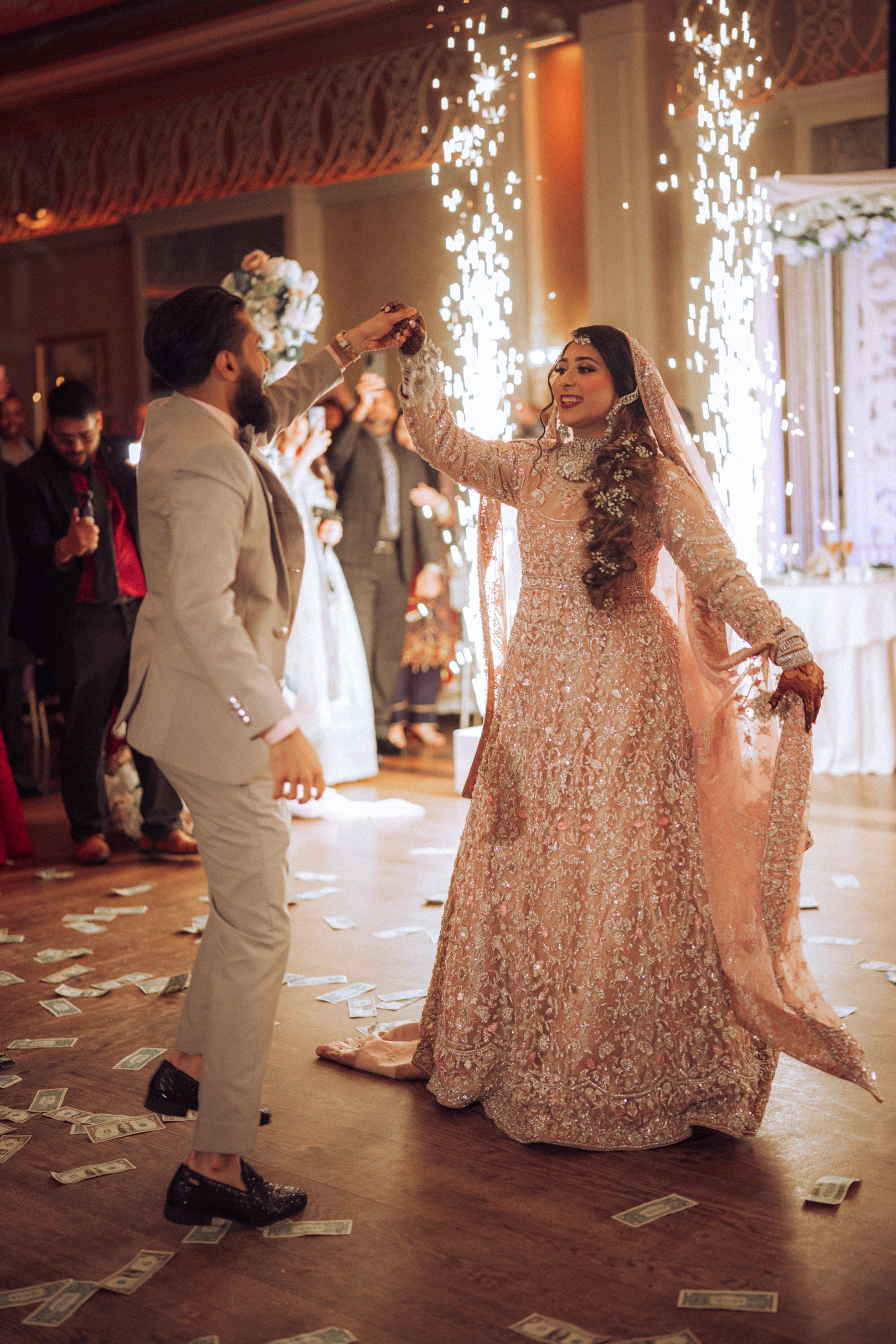 Indu Style wedding. Portrait and wedding photographer in New York