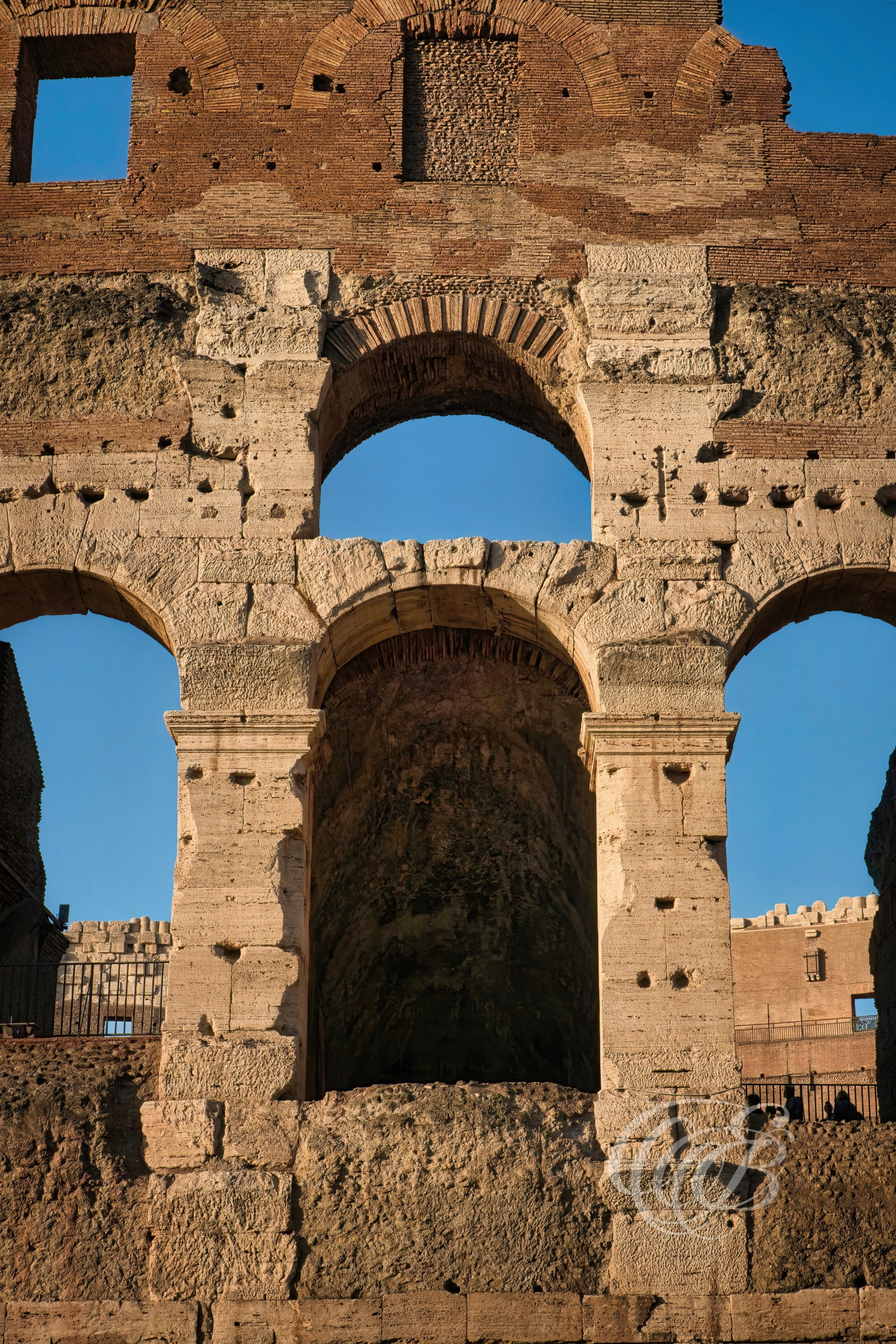 Photography of Italy — Rome, External View of the Colosseum with Its Arches — Eduardo Bartoli Fine Art & Travel Photography