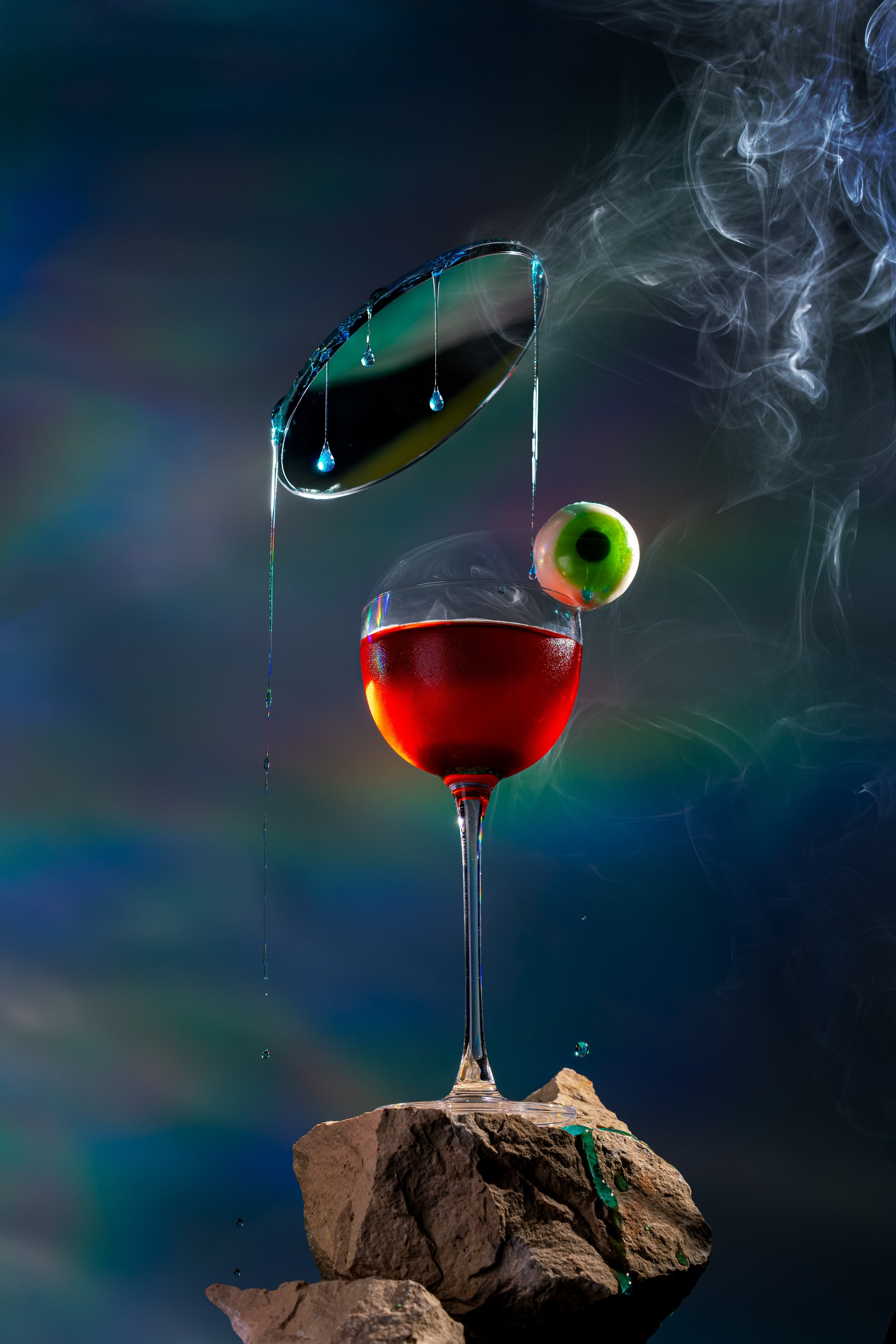 Styling and Cocktail photography dor Gin brand Hedonya 