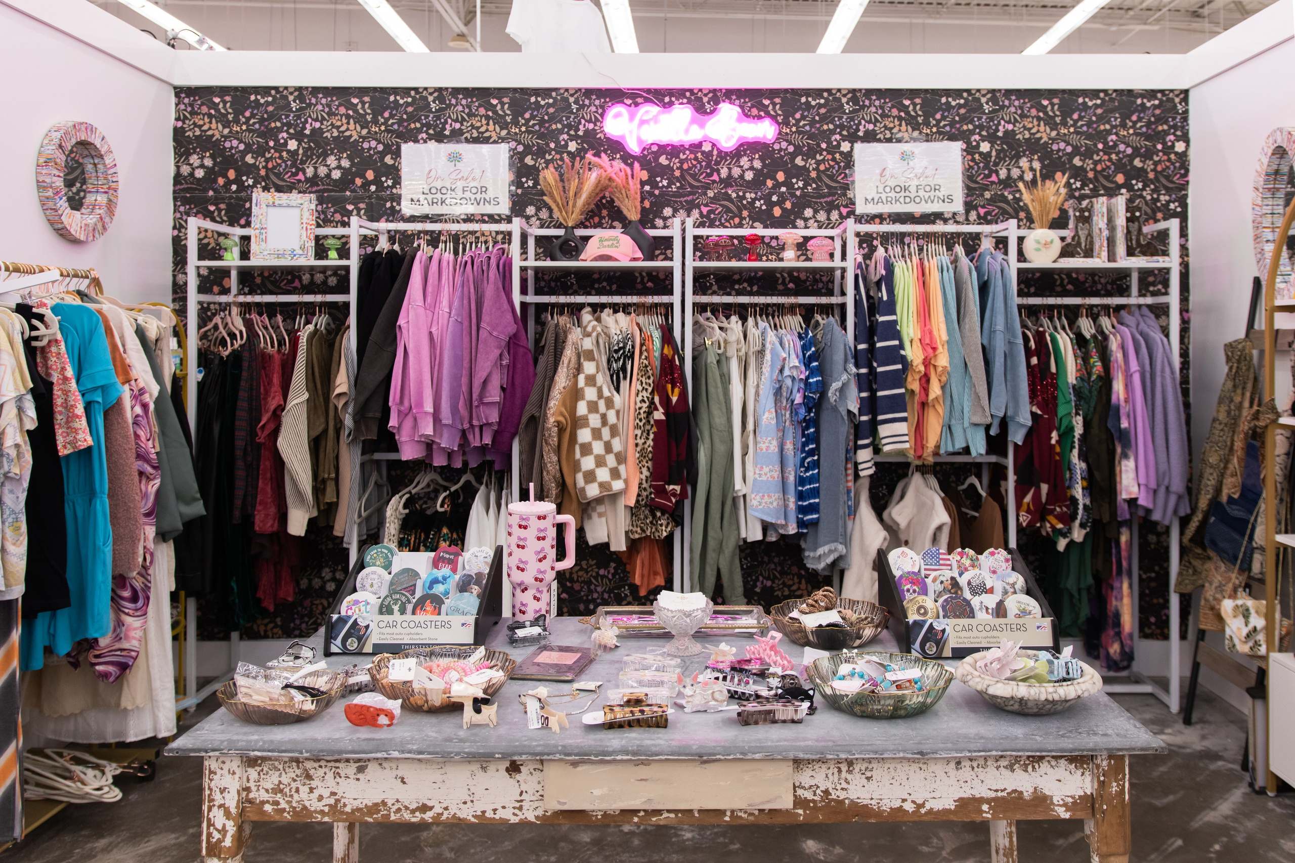 Painted Tree Boutiques retail photography for the summer season