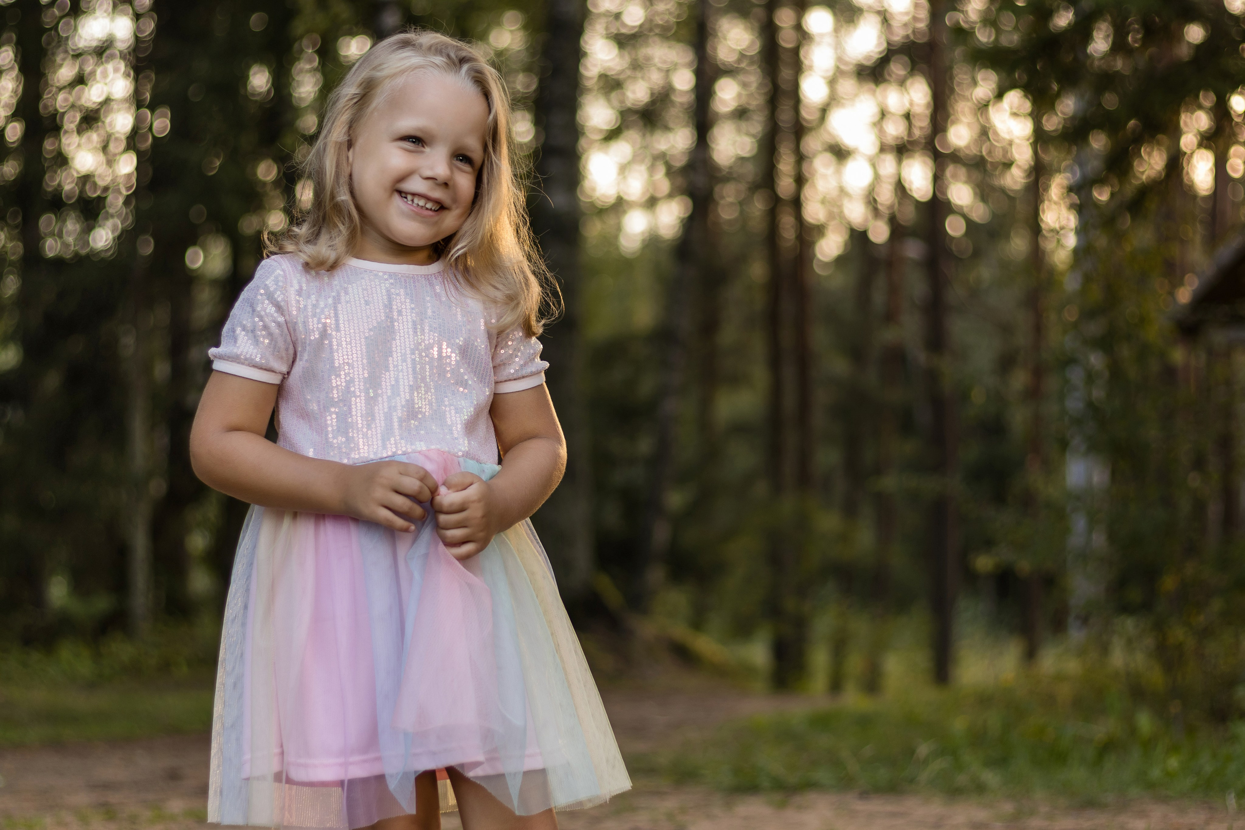Семейная фотосессия в лесу. Фотограф / Даугавпилс